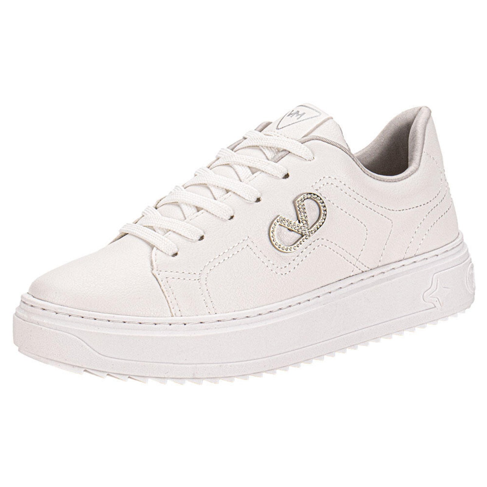 Tênis Feminino Casual Via Marte 055024 5835024 Branco