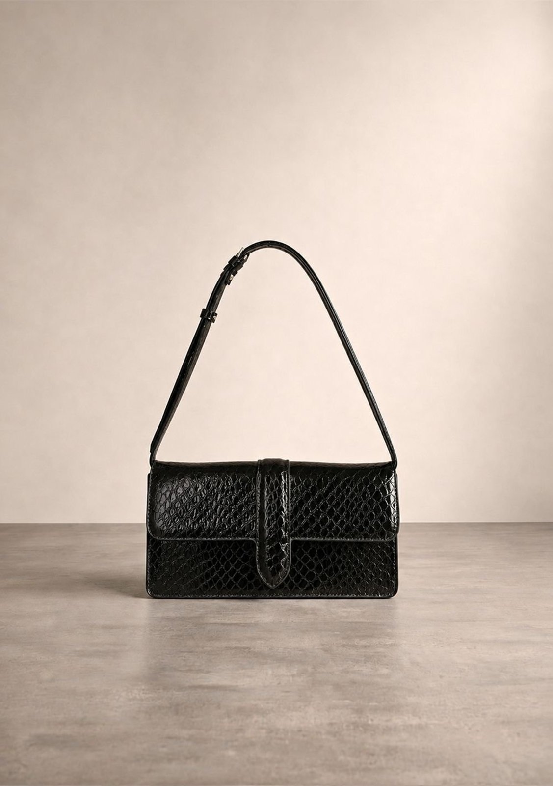 Bolsa Iódice Clutch Soft - Preto