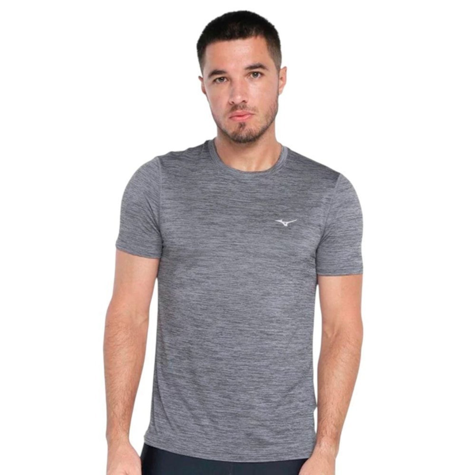 Camiseta Mizuno Spark 2 Masculina - Grafite - mizuno