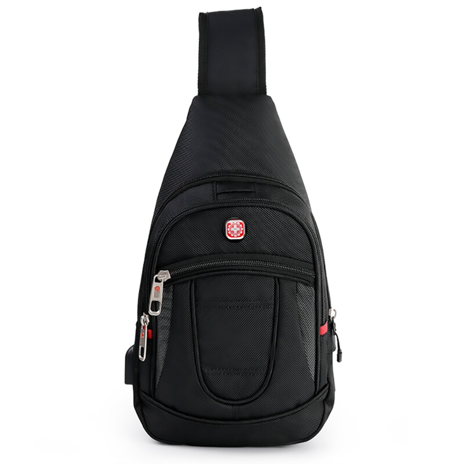 Mochila Transversal Shoulder Bag Saída USB Crossgear