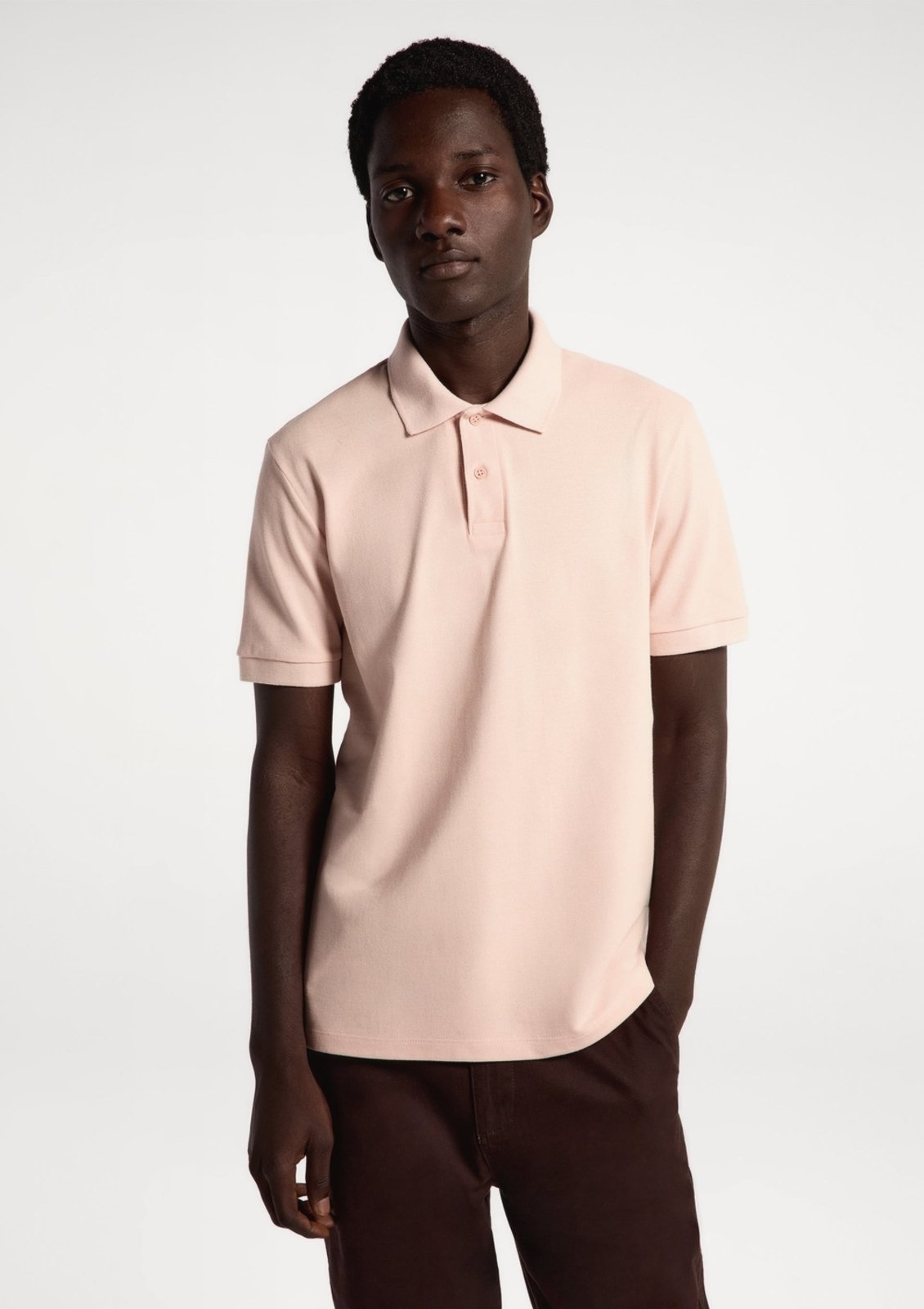 Camisa Polo Básica Masculina Manga Curta Em Piquet Hering
