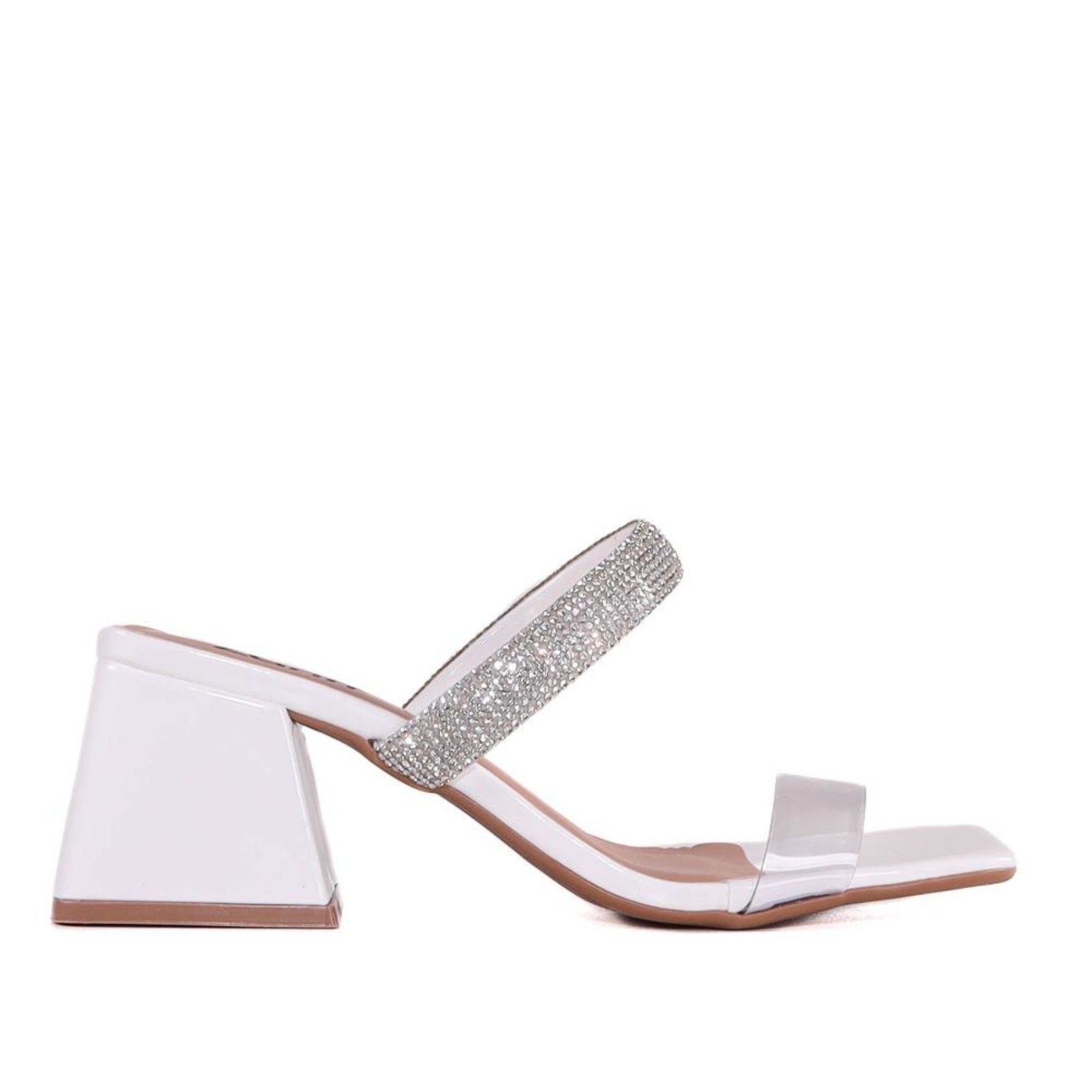Tamanco Feminino Zariff 8995773 Branco Incolor