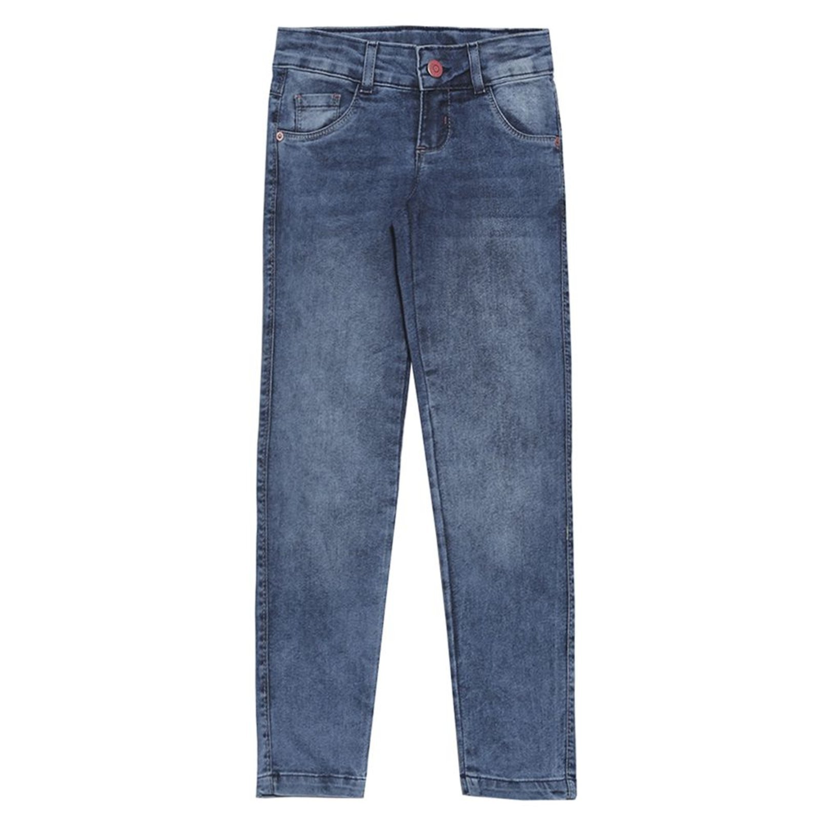 Infantil - Calça Look Jeans Skinny Jeans