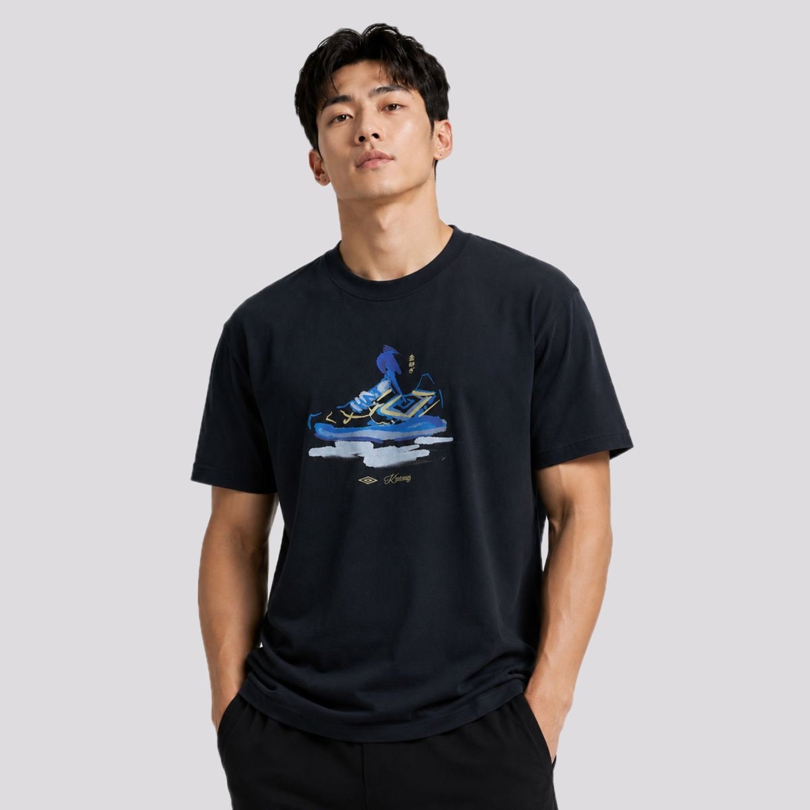 Camiseta Umbro Kintsugi Pro 5 Preto