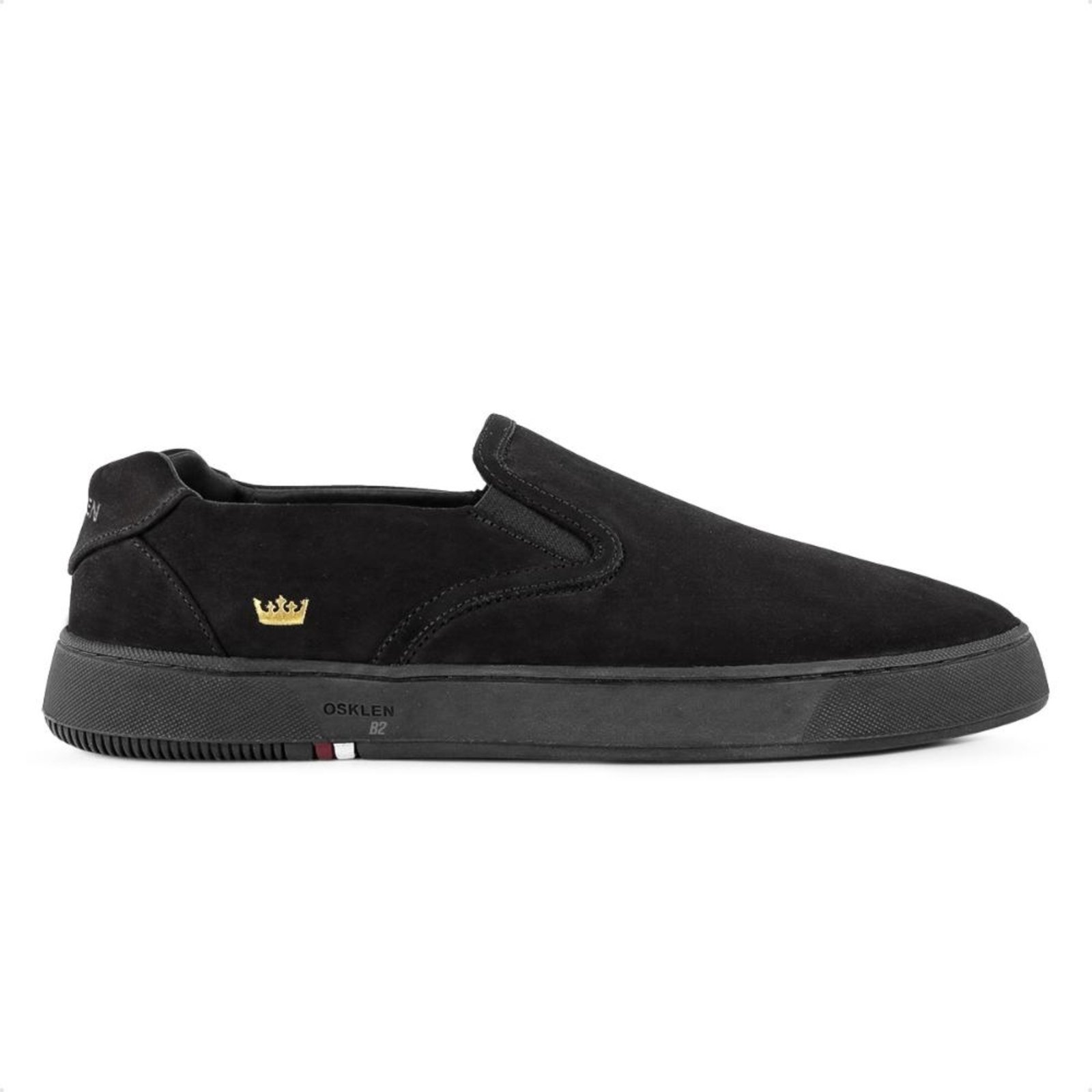 Tênis Osklen Bossanova Nobuck Monochromatic Masculino Preto