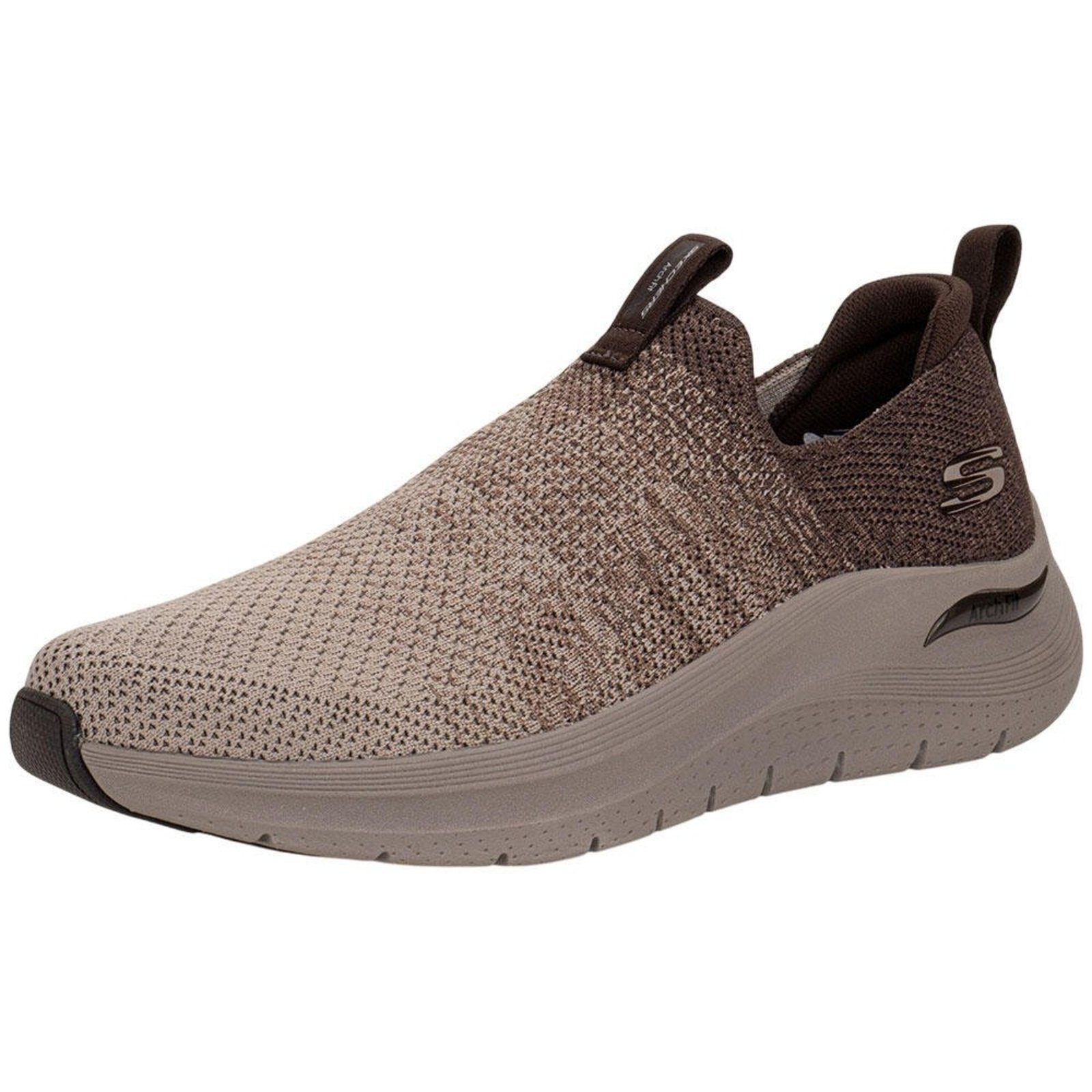 Tênis Masculino Arch Fit 2.0 Skechers 232704 5672704 Café