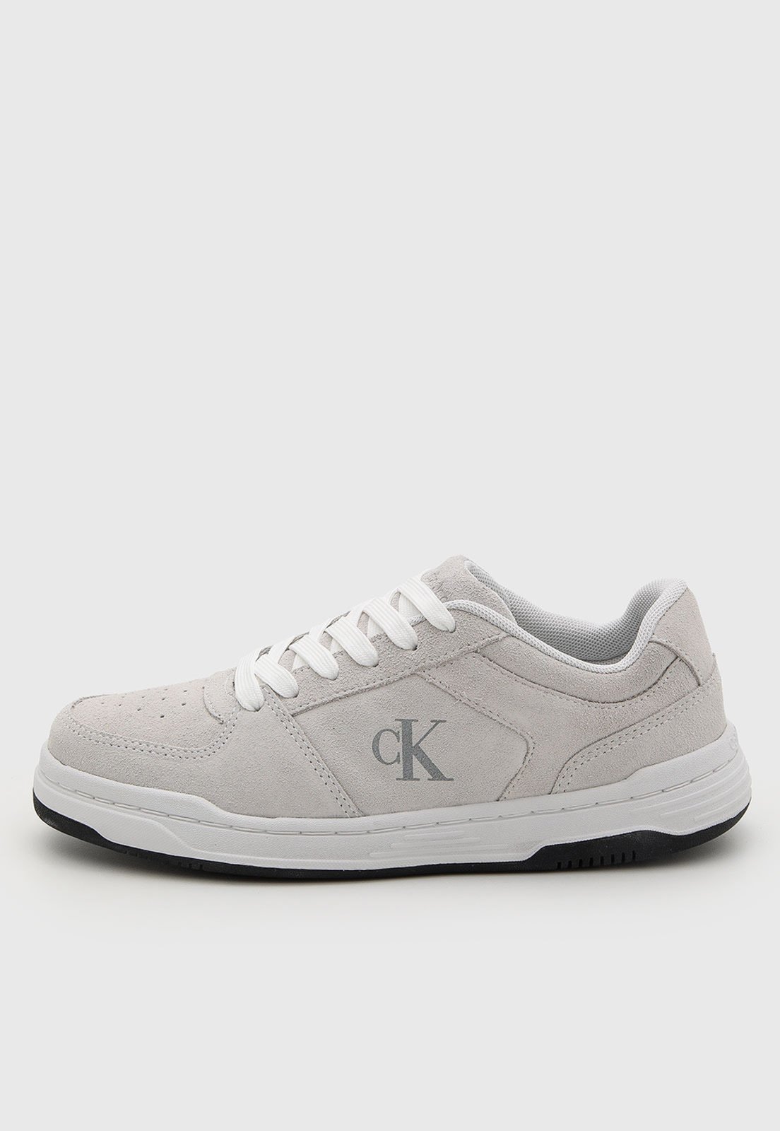 Tênis Masculino Calvin Klein Camurça Cinza