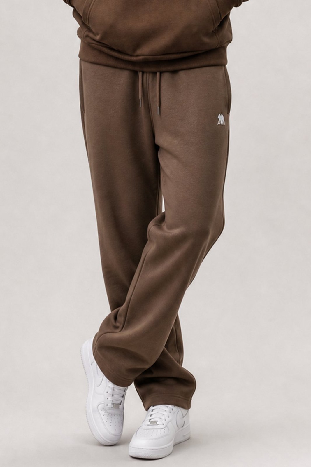 Calça Moletom Conforto Essencial Polo Wear Marrom