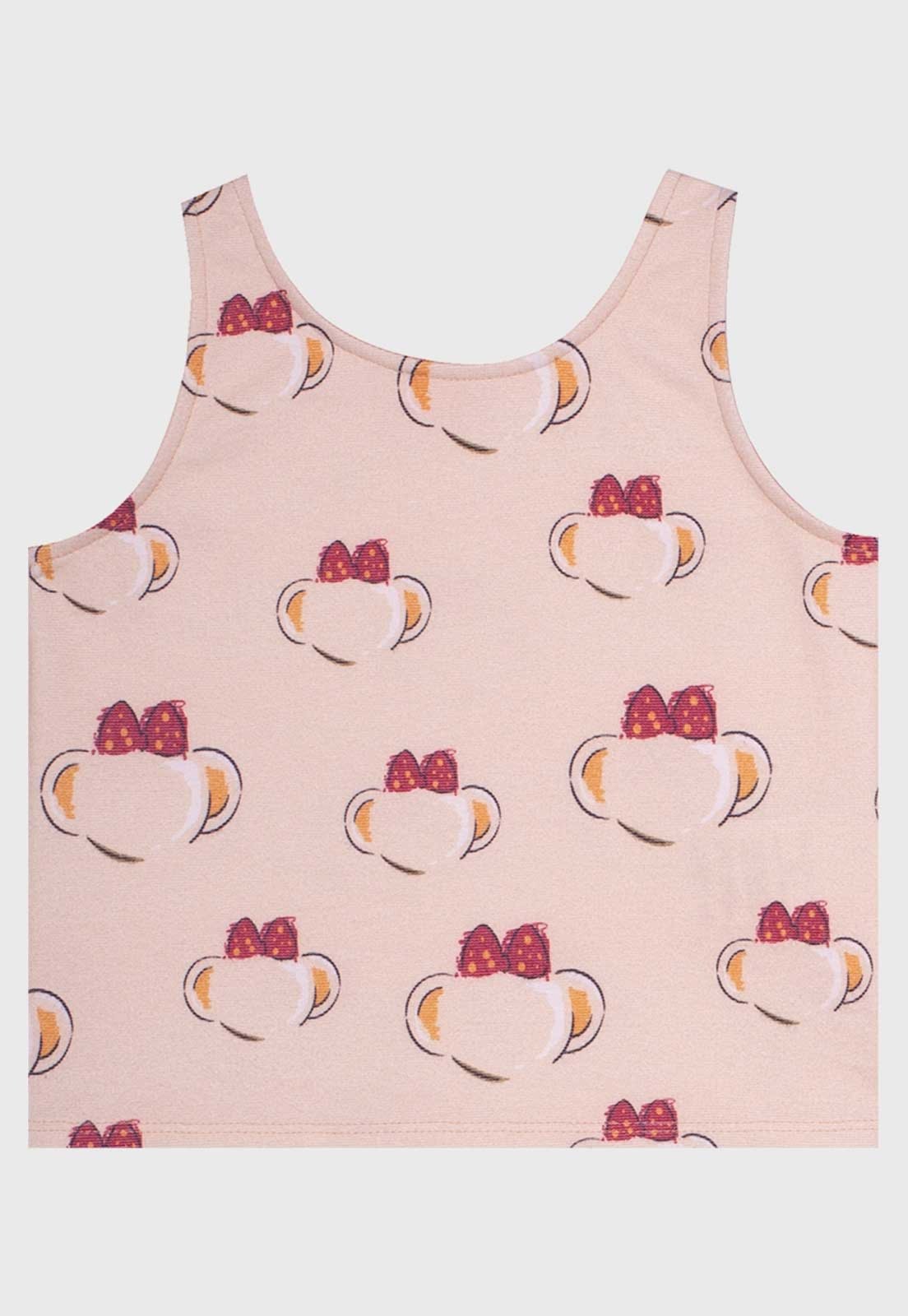 Regata Lilica Ripilica Estampada Rosa