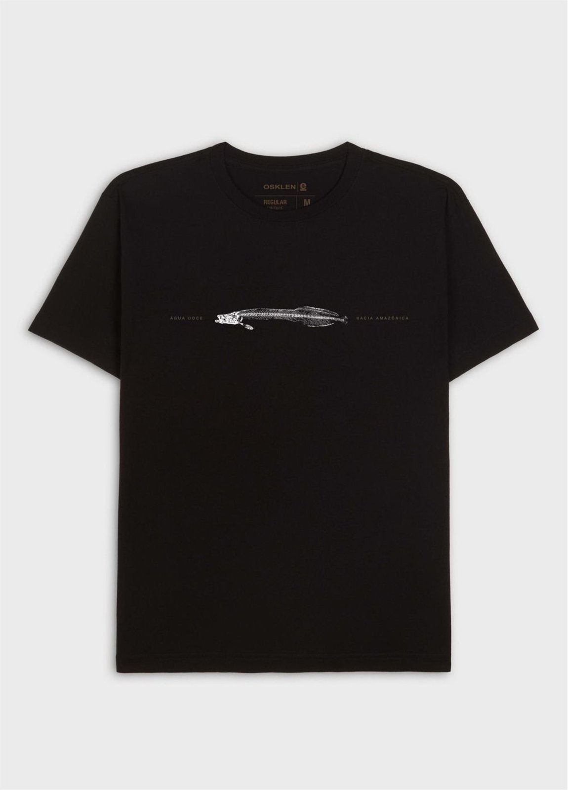 T-shirt regular vintage pirarucu OSKLEN