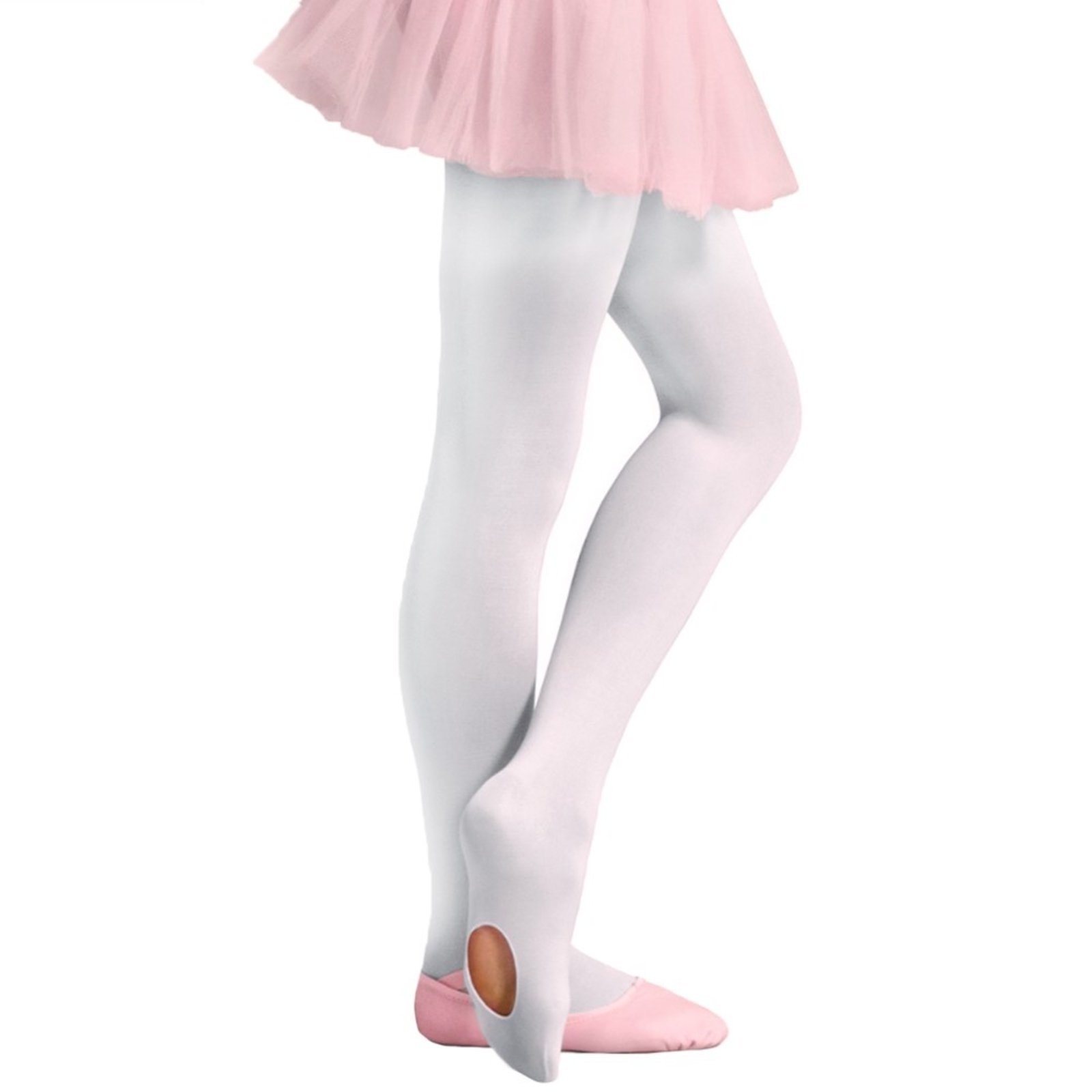 Meia-Calça Selene Ballet Fio 40 - Branco