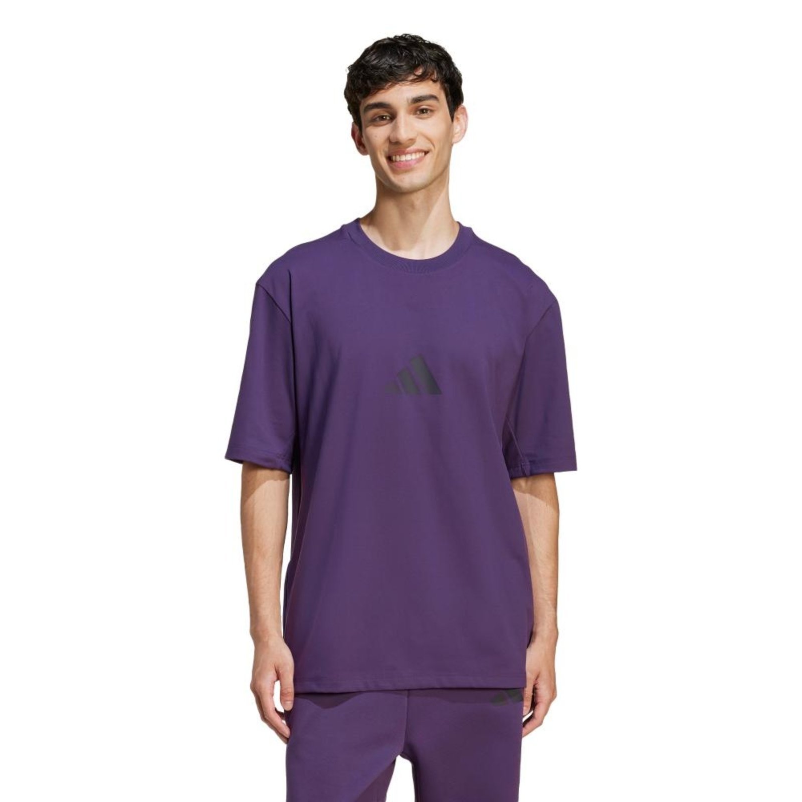 Vista 2 Camiseta Folgada adidas Z.N.E. adidas Sportswear roxo Adidas roxo