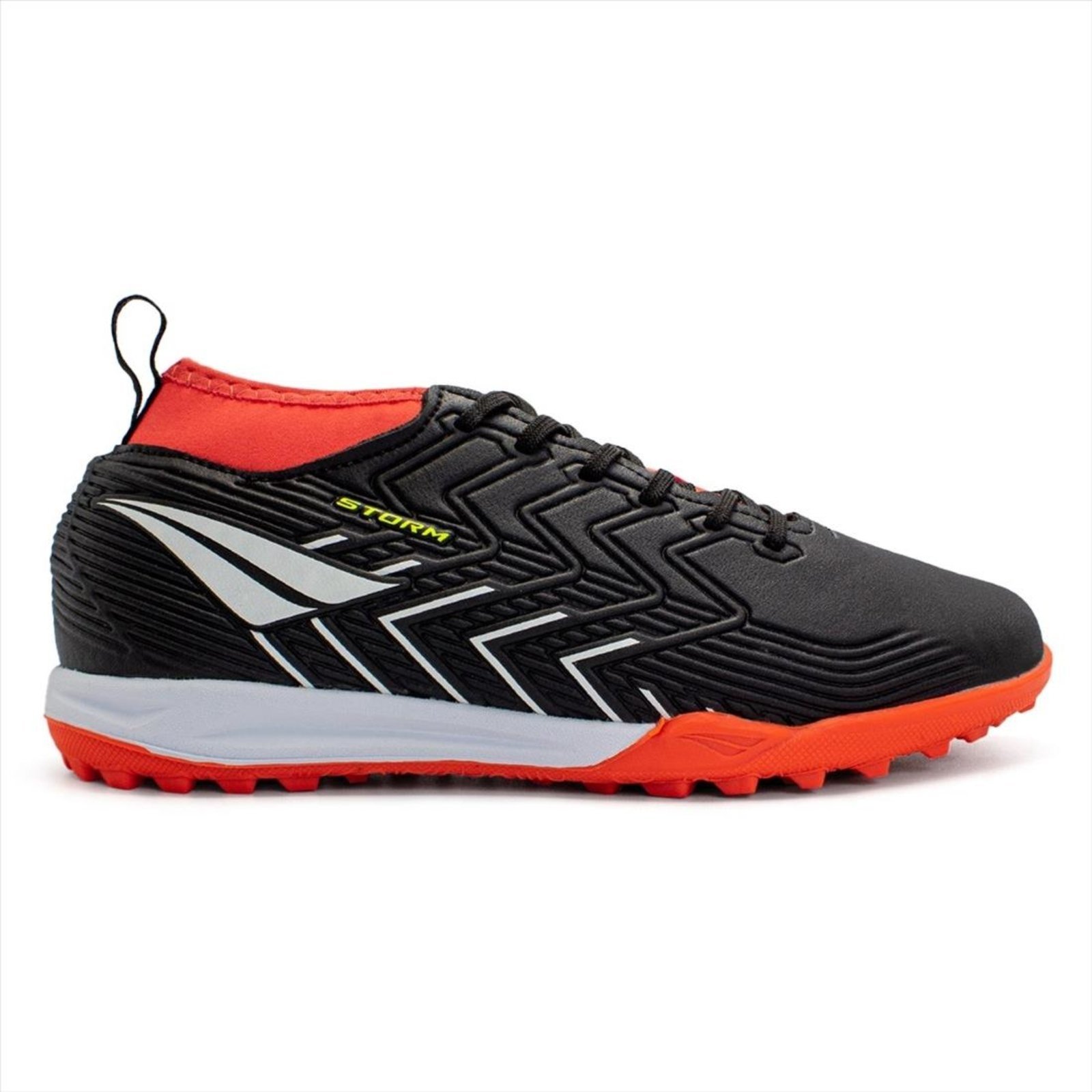 Vista 2 Chuteira Society Penalty Storm Y-3 preto Penalty preto