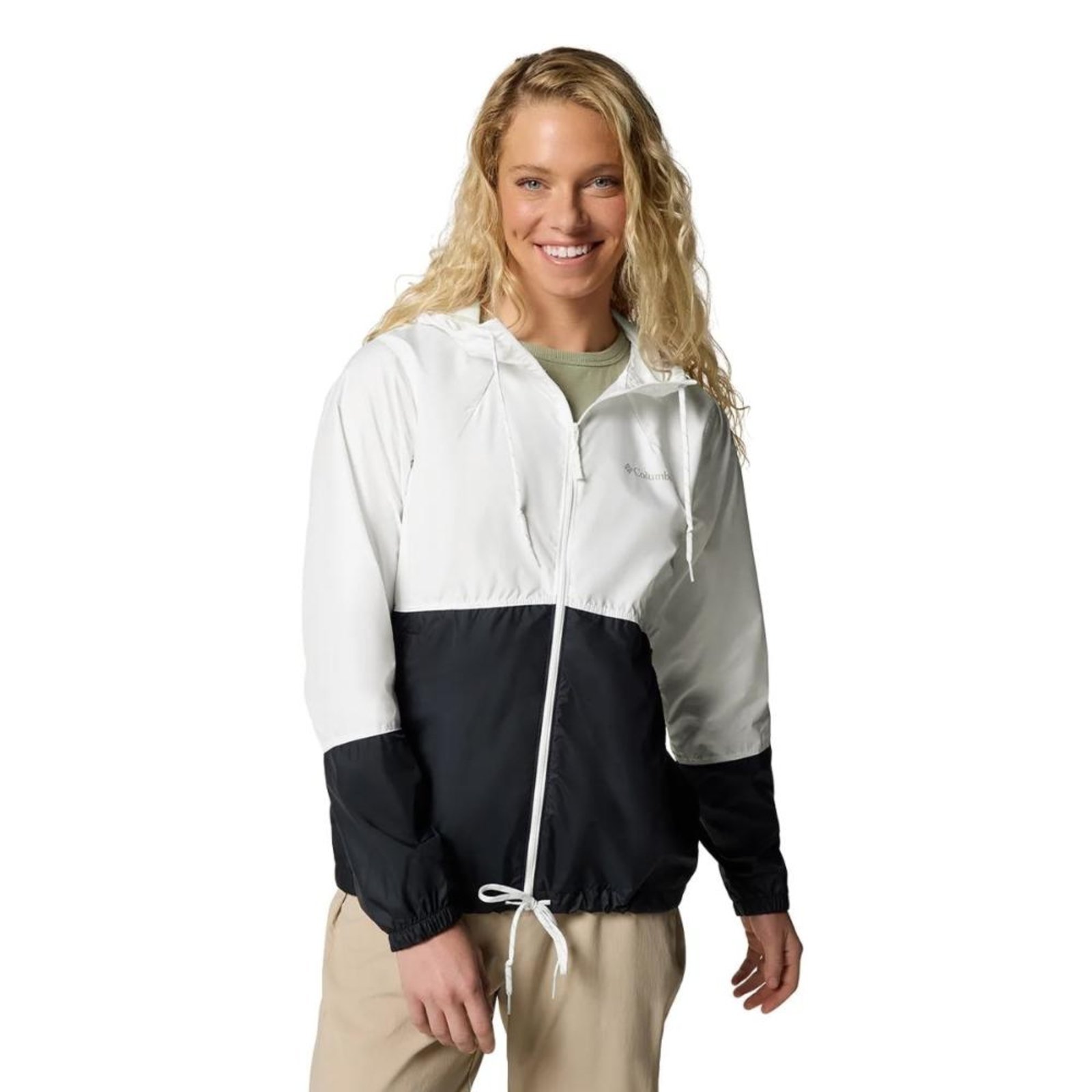 Jaqueta Columbia Feminina Flash Forward II Windbreaker Branco
