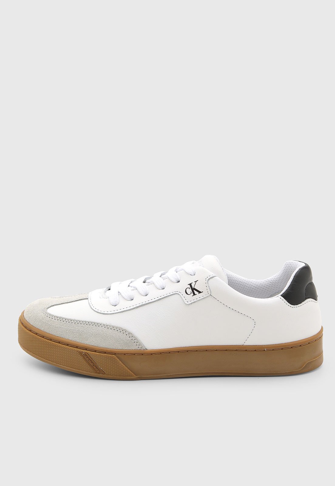 Tênis Masculino Calvin Klein Couro Branco