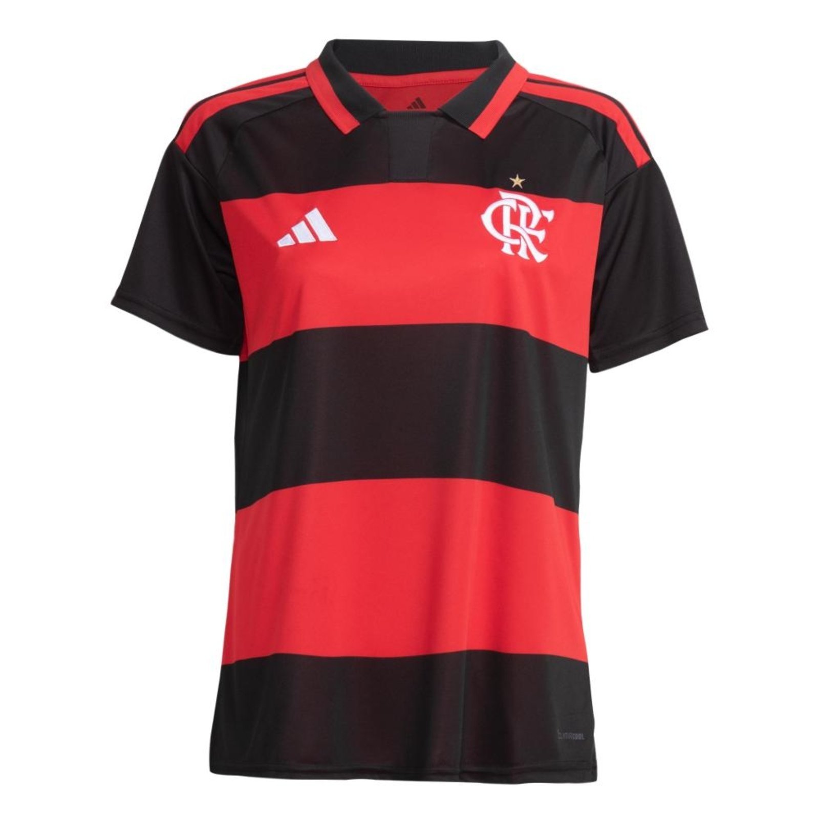 Camisa I CR Flamengo 26 adidas Performance Vermelho