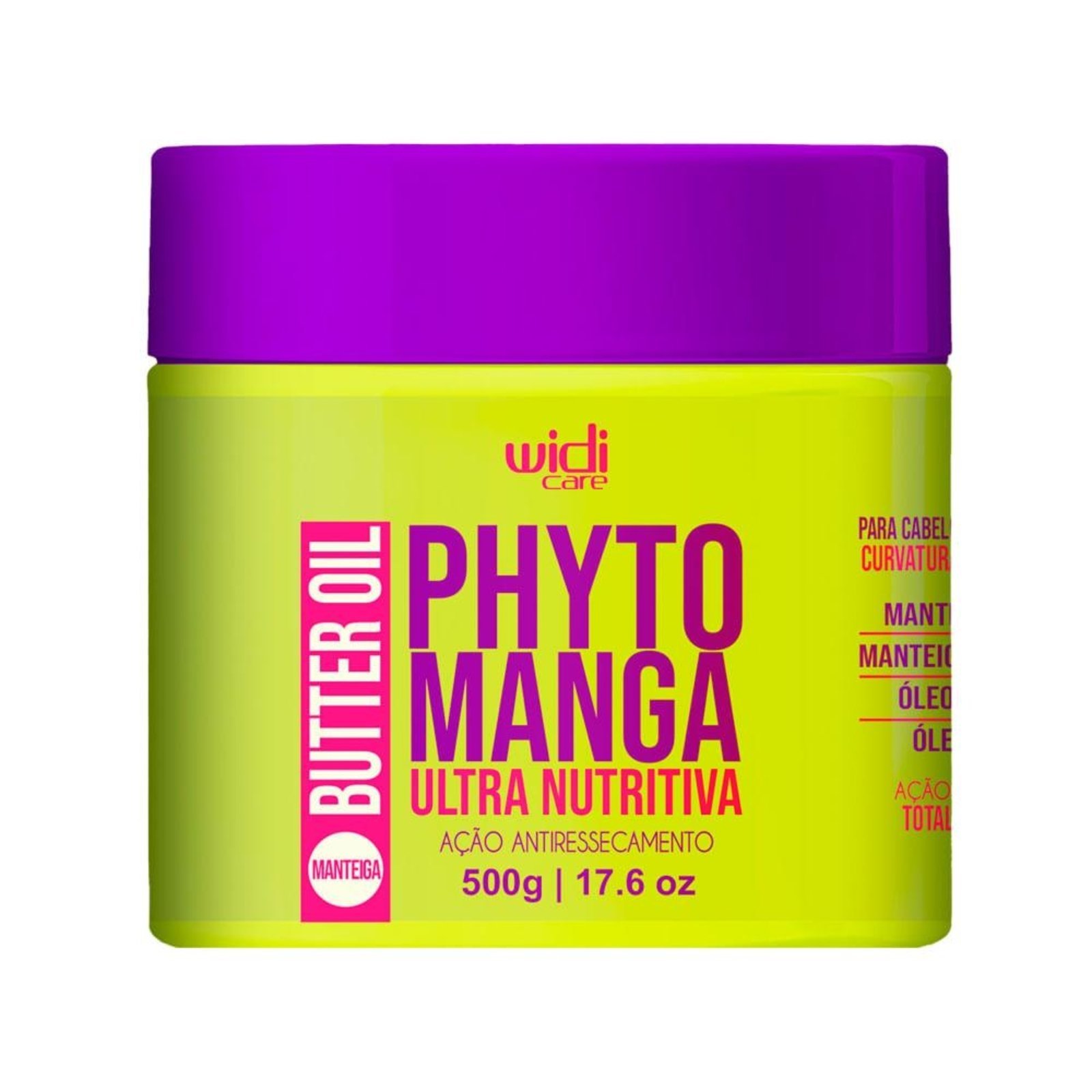 Vista 2 Widi Care Phytomanga Máscara Ultranutritiva 500g incolor Widi care incolor