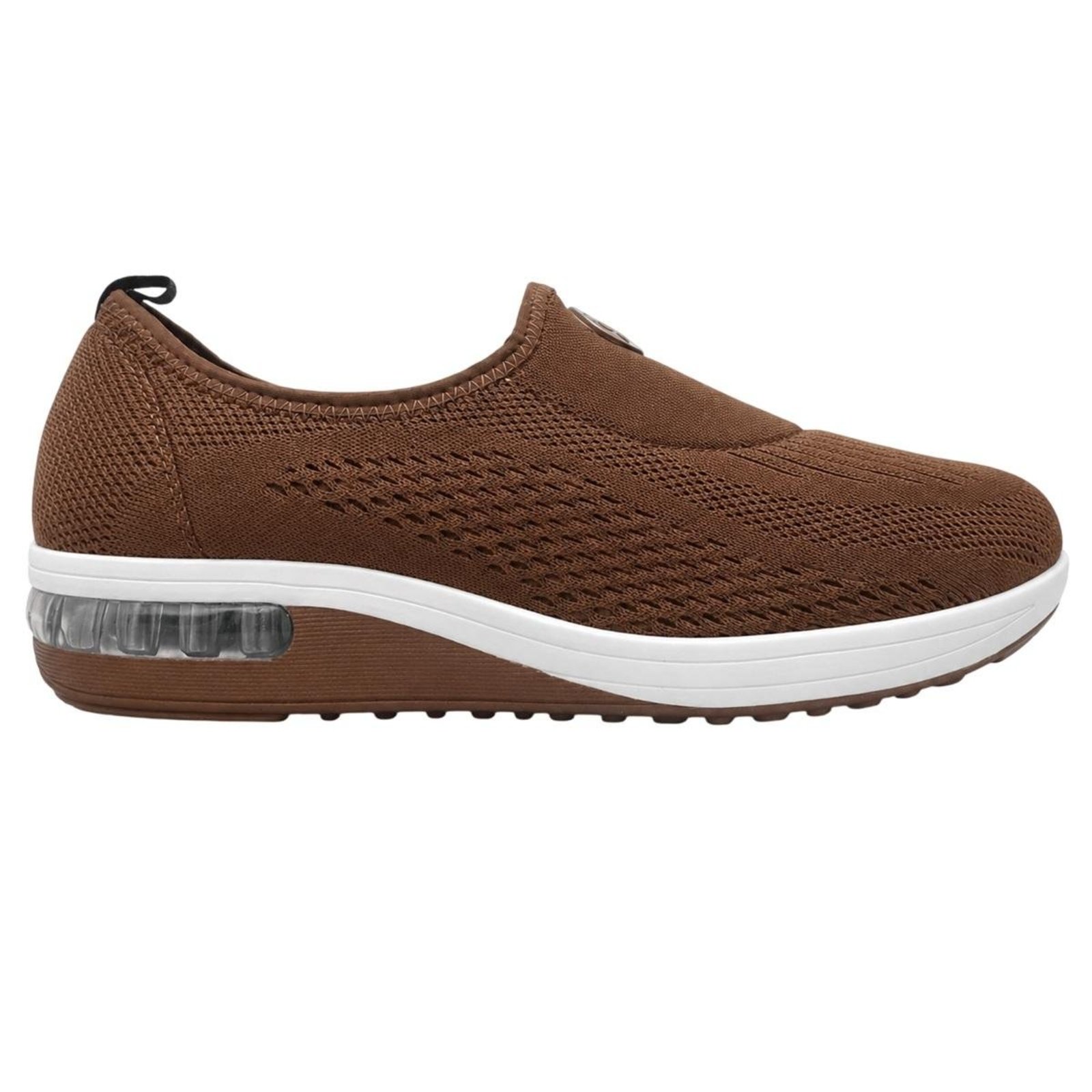 Tênis Slip On Casual Feminino Modare Ultraconforto 7320.217 Marrom