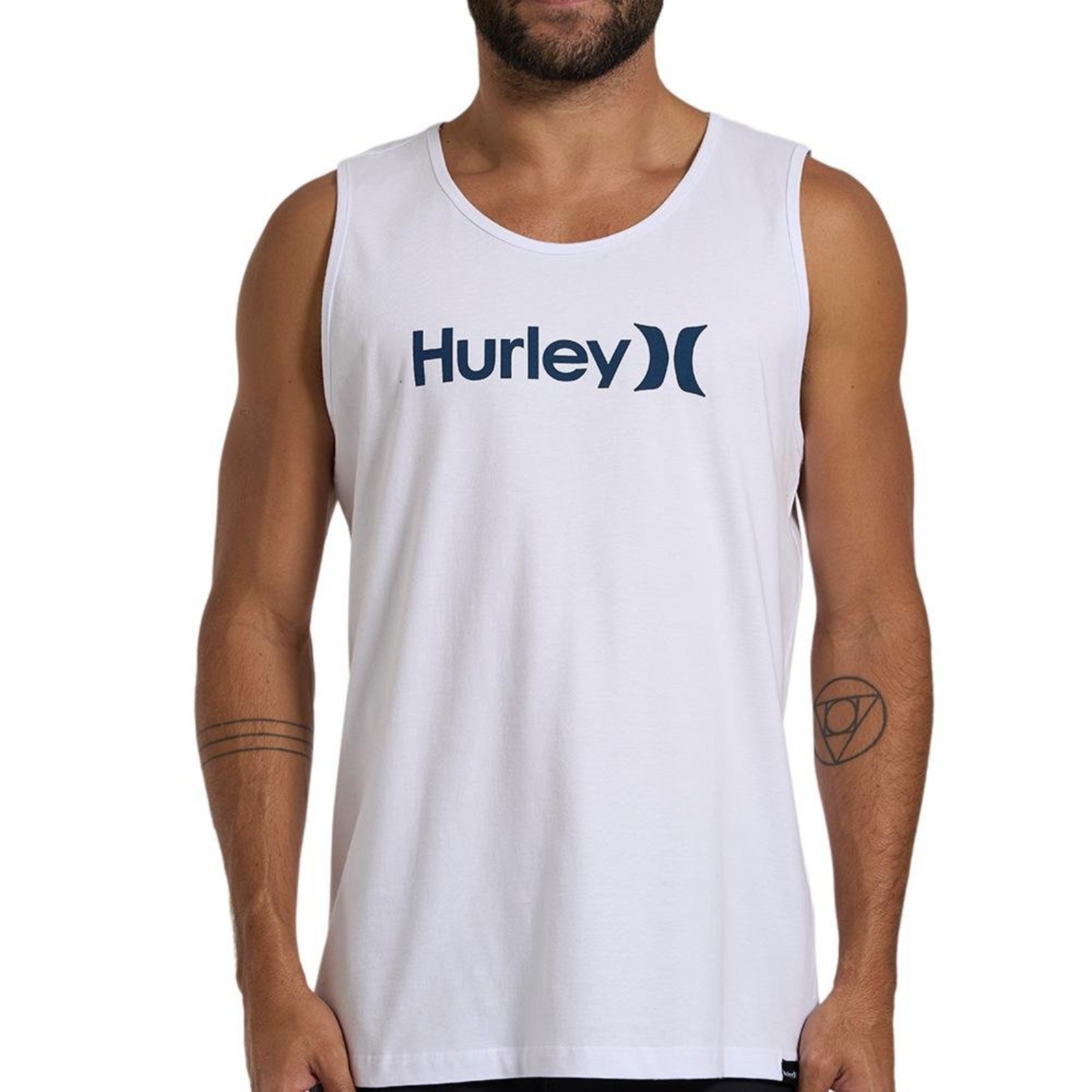 Regata Hurley O&O Solid WT26 Masculina Branco