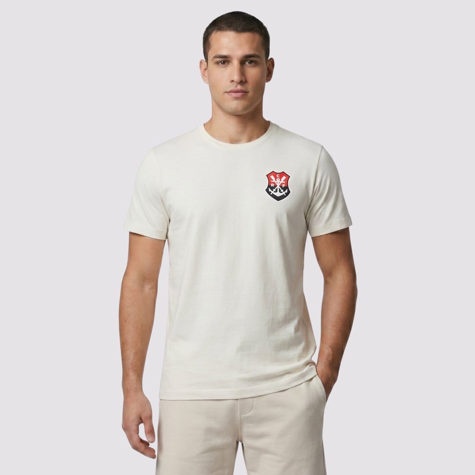 Camisa Flamengo Voz Off White