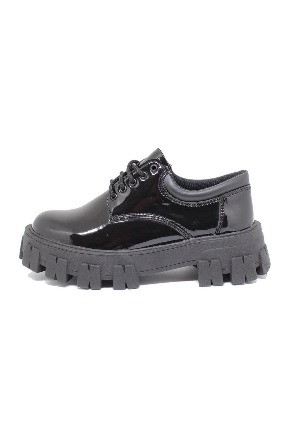 Vista 3 Sapato Colegial Lissie Estilo Veggie Verniz ESTILO VEGGIE SHOES preto ESTILO VEGGIE SHOES preto