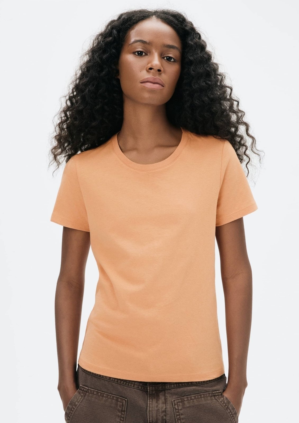 Blusa Básica Feminina Manga Curta Slim World Hering