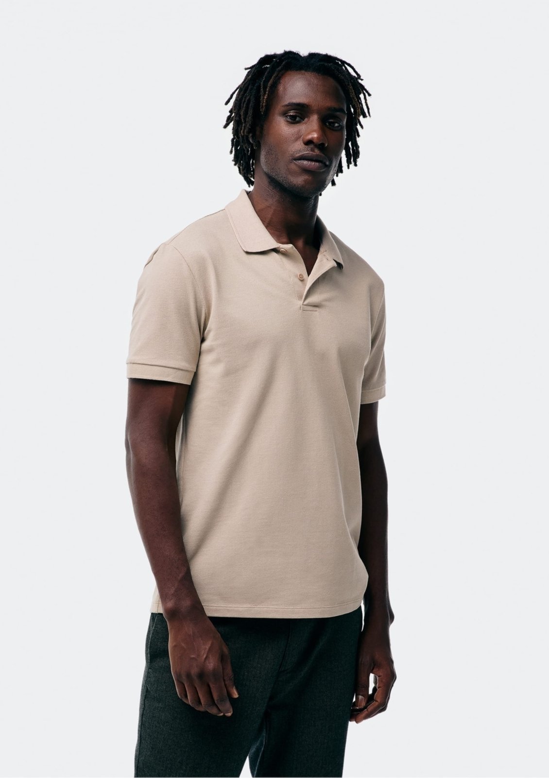 Camisa Polo Básica Masculina Manga Curta Em Piquet Hering