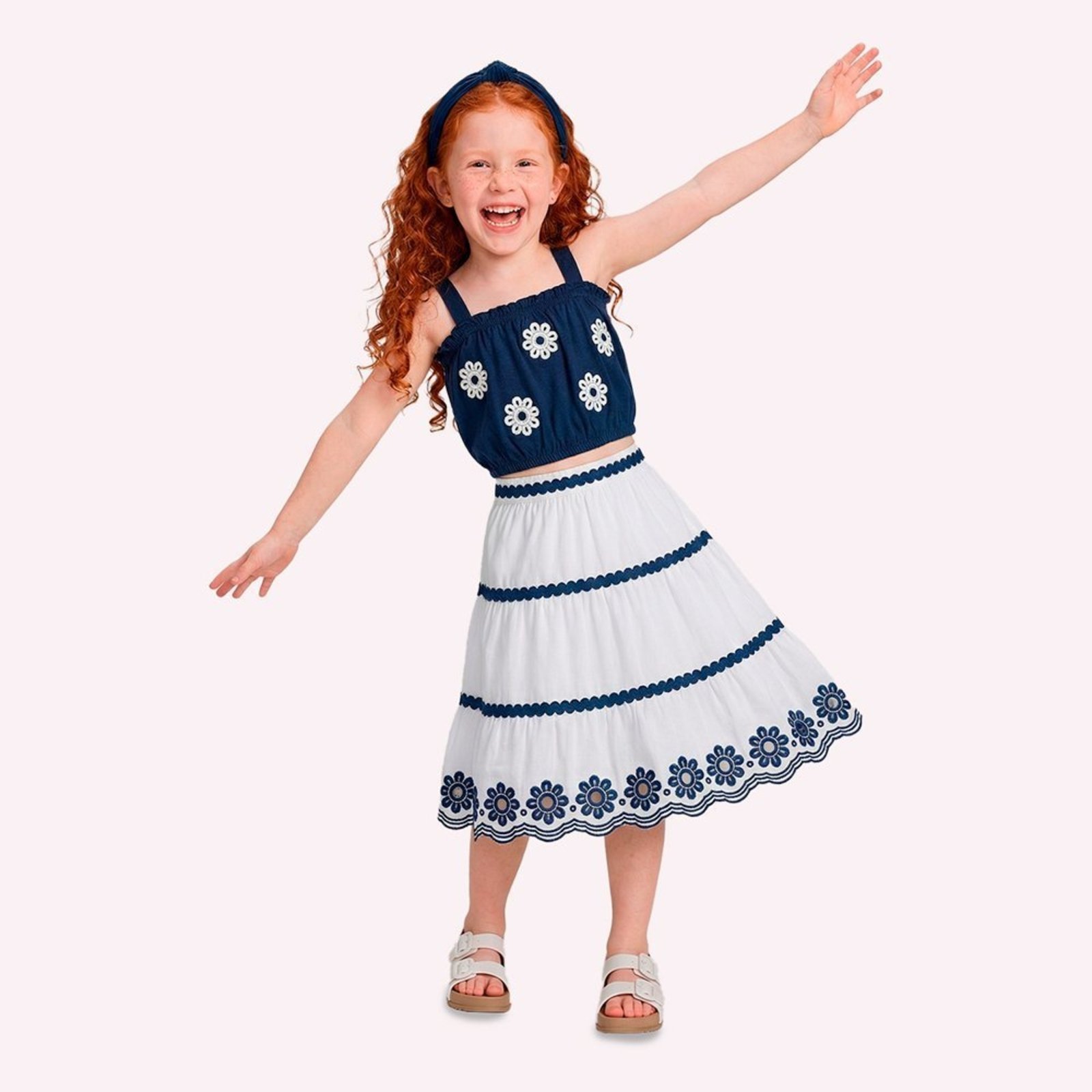 Infantil - Conjunto Menina Midi Nanai