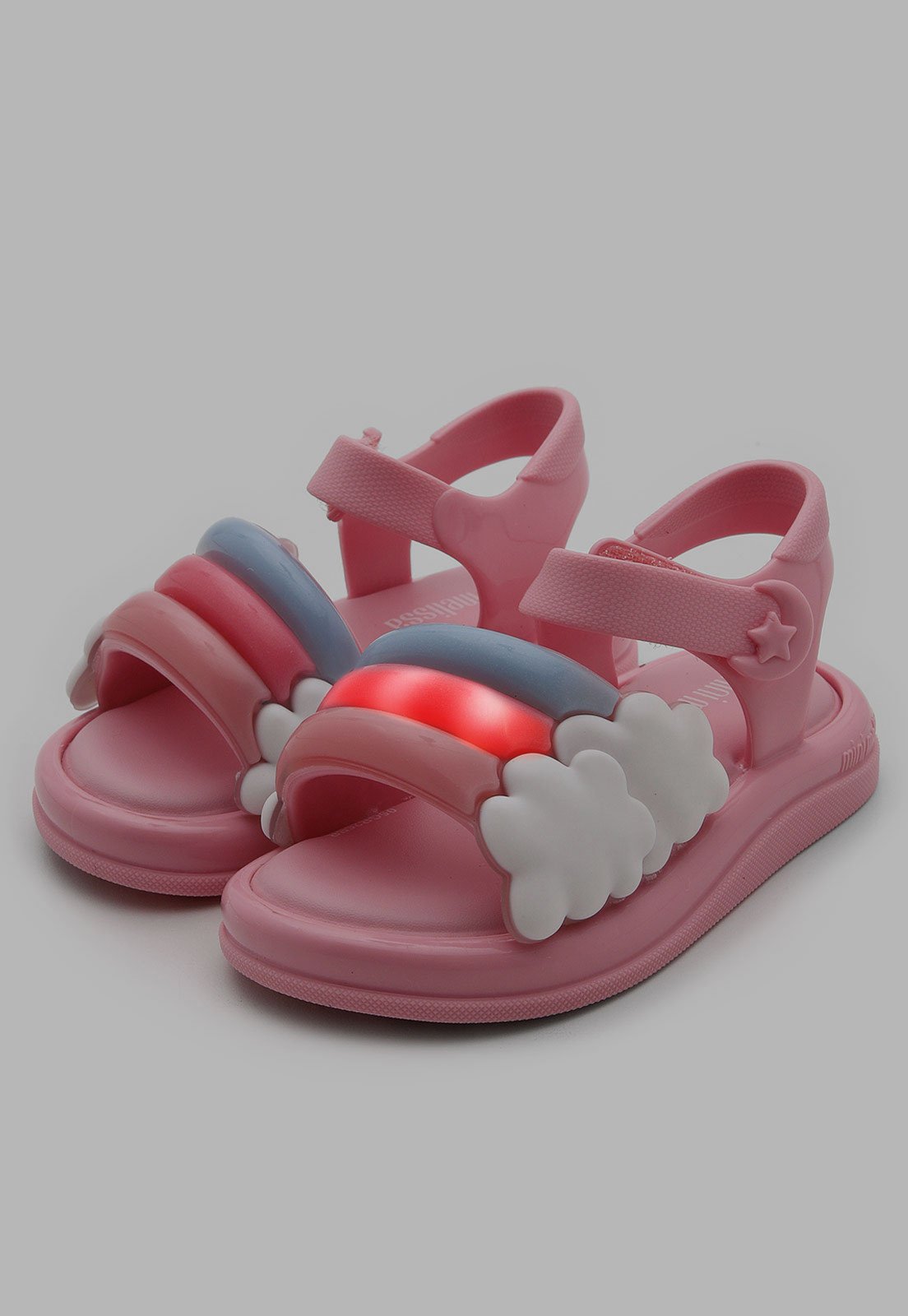 Infantil - Sandália Mini Melissa Lumi BB Rosa