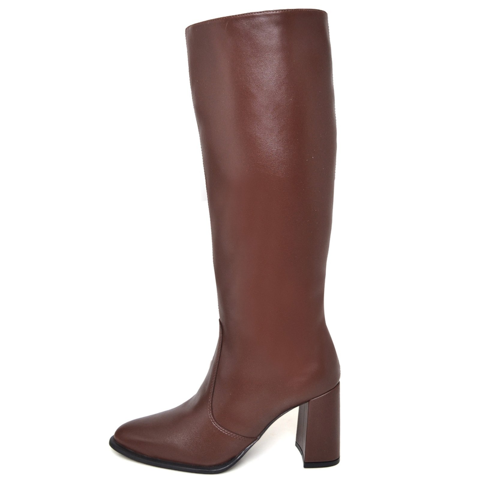 Vista 3 Bota Feminina Cano longo Salto DUBUY 1716FG marrom DUBUY marrom