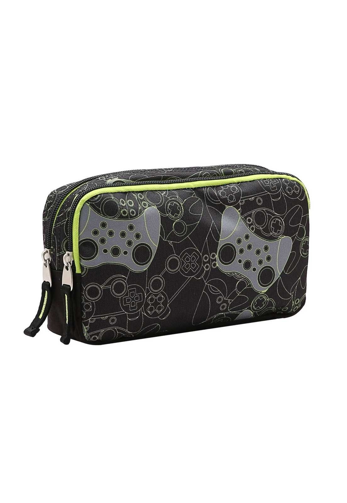 Estojo Escolar Juvenil Gamer