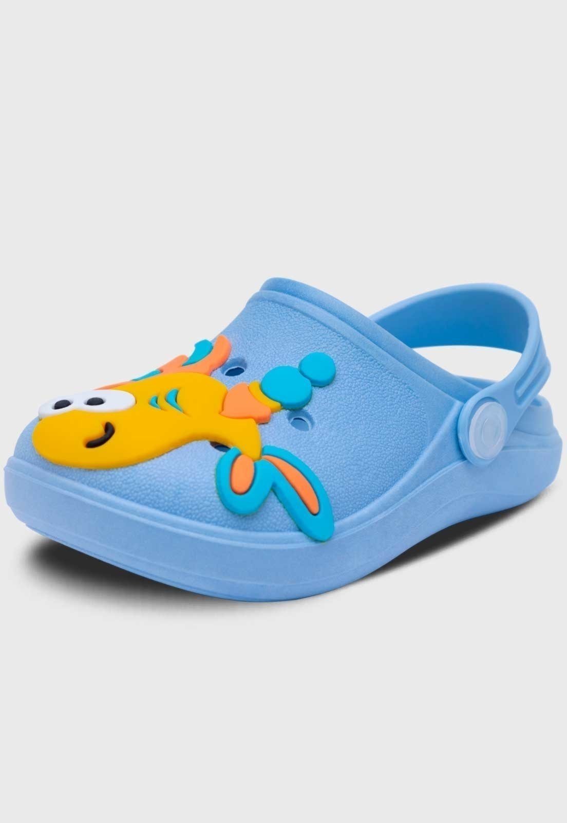 Vista 2 Infantil - Babuche Popidi Peixe amarelo Pópidí amarelo