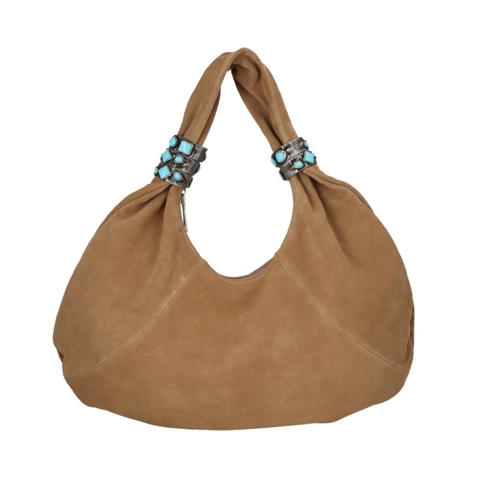 Vista 2 Bolsa Thassia Naves Luiza Barcelos 77771346 Marrom Claro unico unico