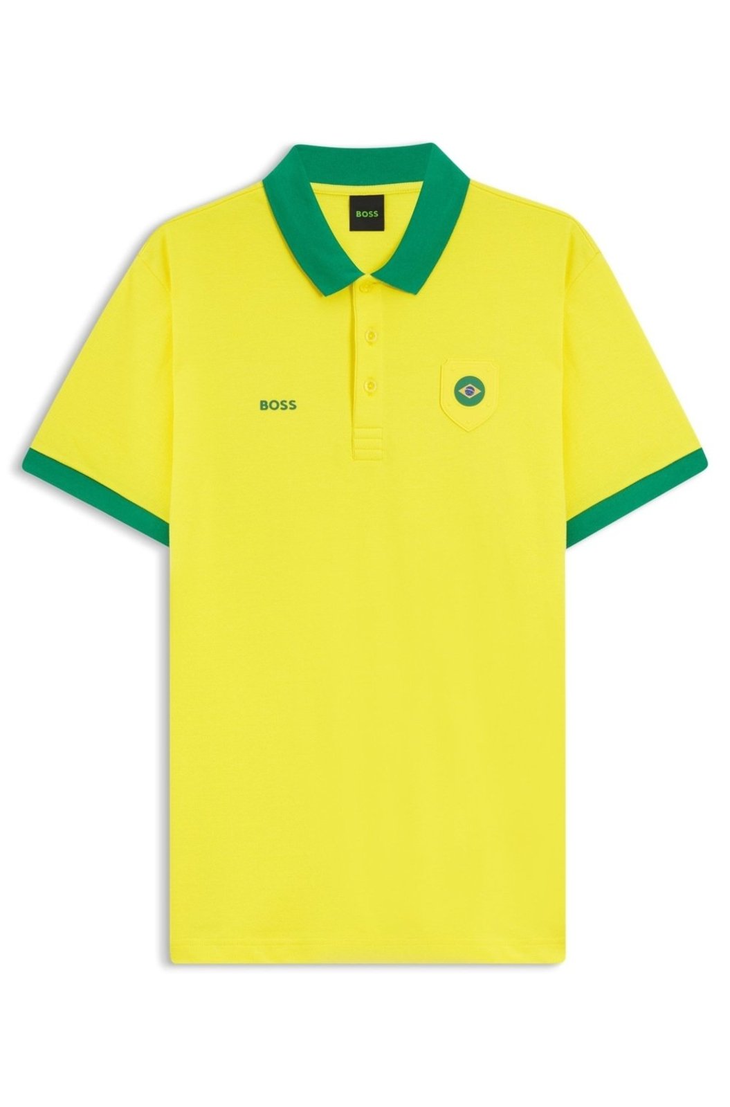 Polo Com Logo E Bandeiras De Países