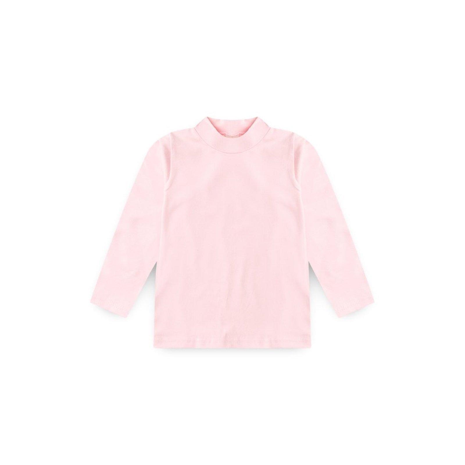 Vista 2 Infantil - Blusa Inverno Menina Manga Longa e Gola Alta em Cotton Molekada branco Molekada branco