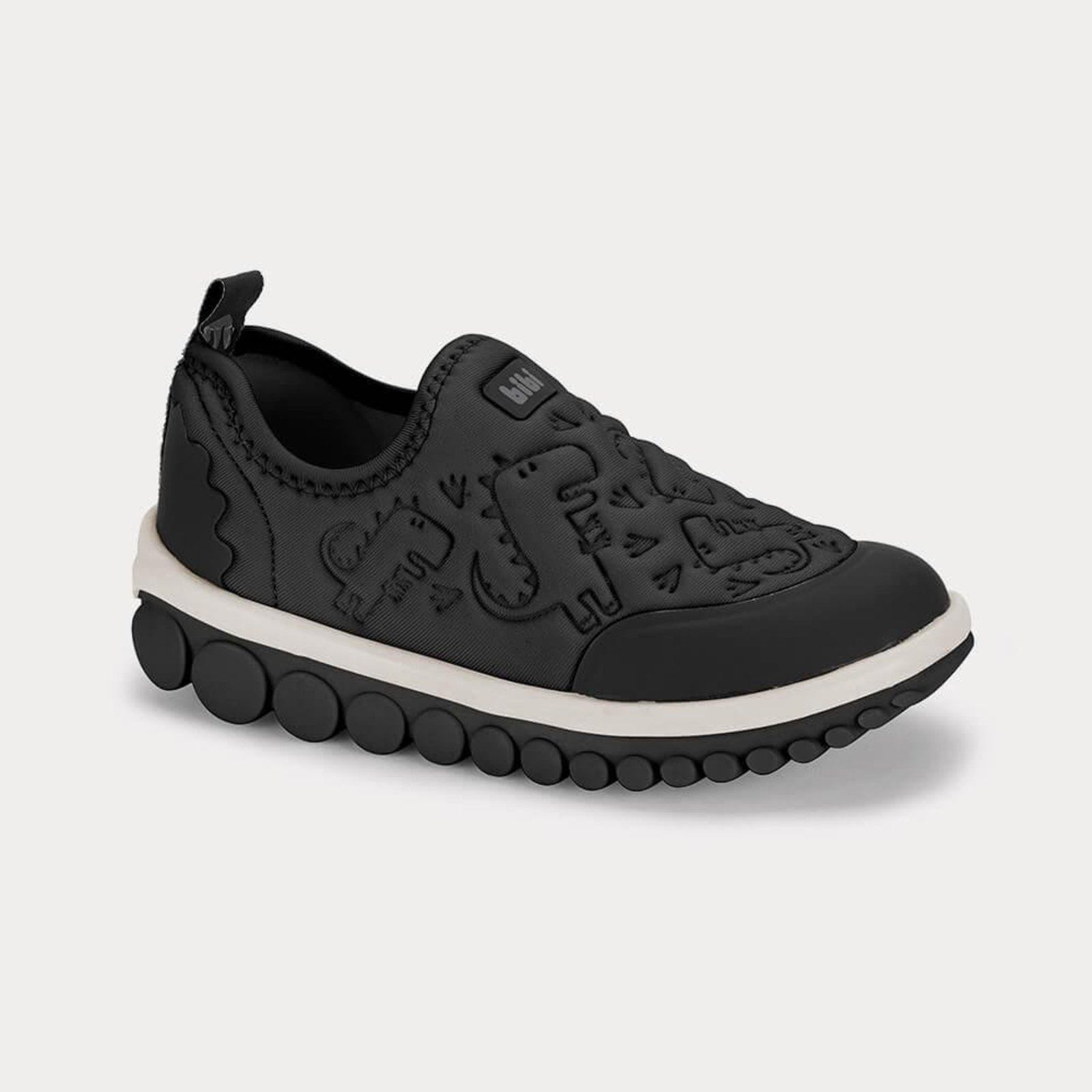 Infantil - Tênis Bibi Roller 2.0 Preto de Dinossauro 22