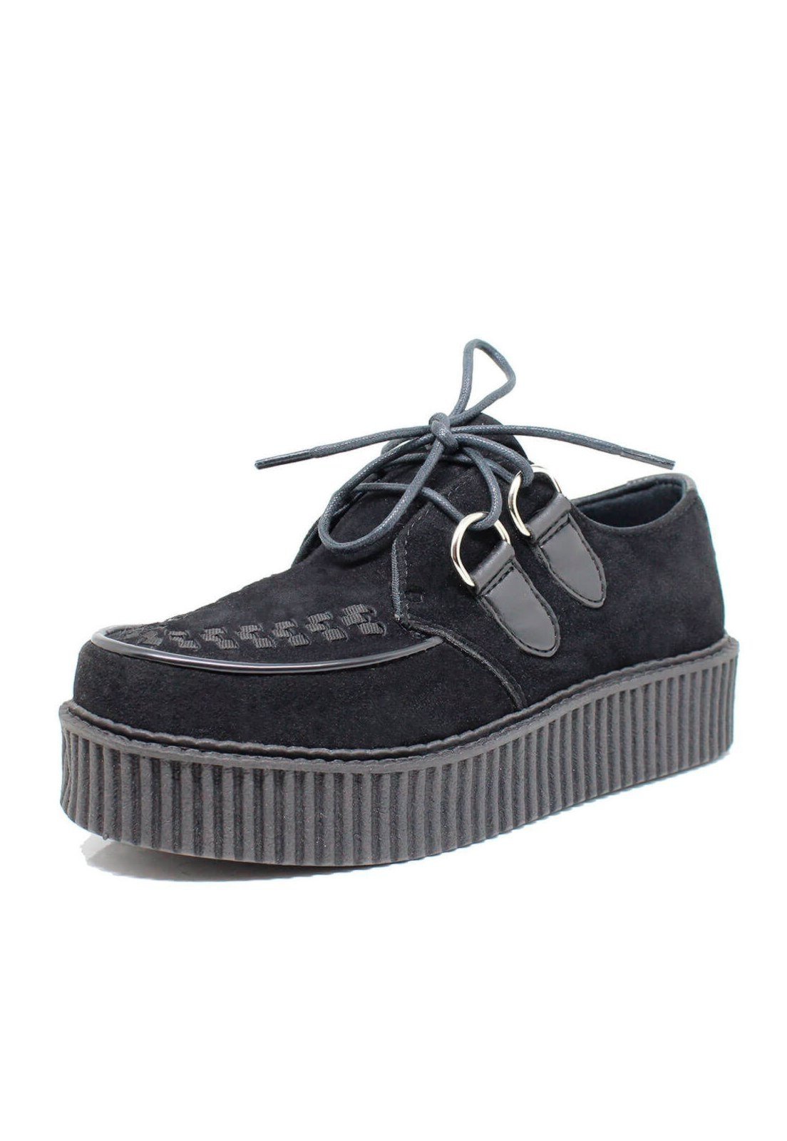 Vista 2 Creeper Camurça ESTILO VEGGIE SHOES preto ESTILO VEGGIE SHOES preto