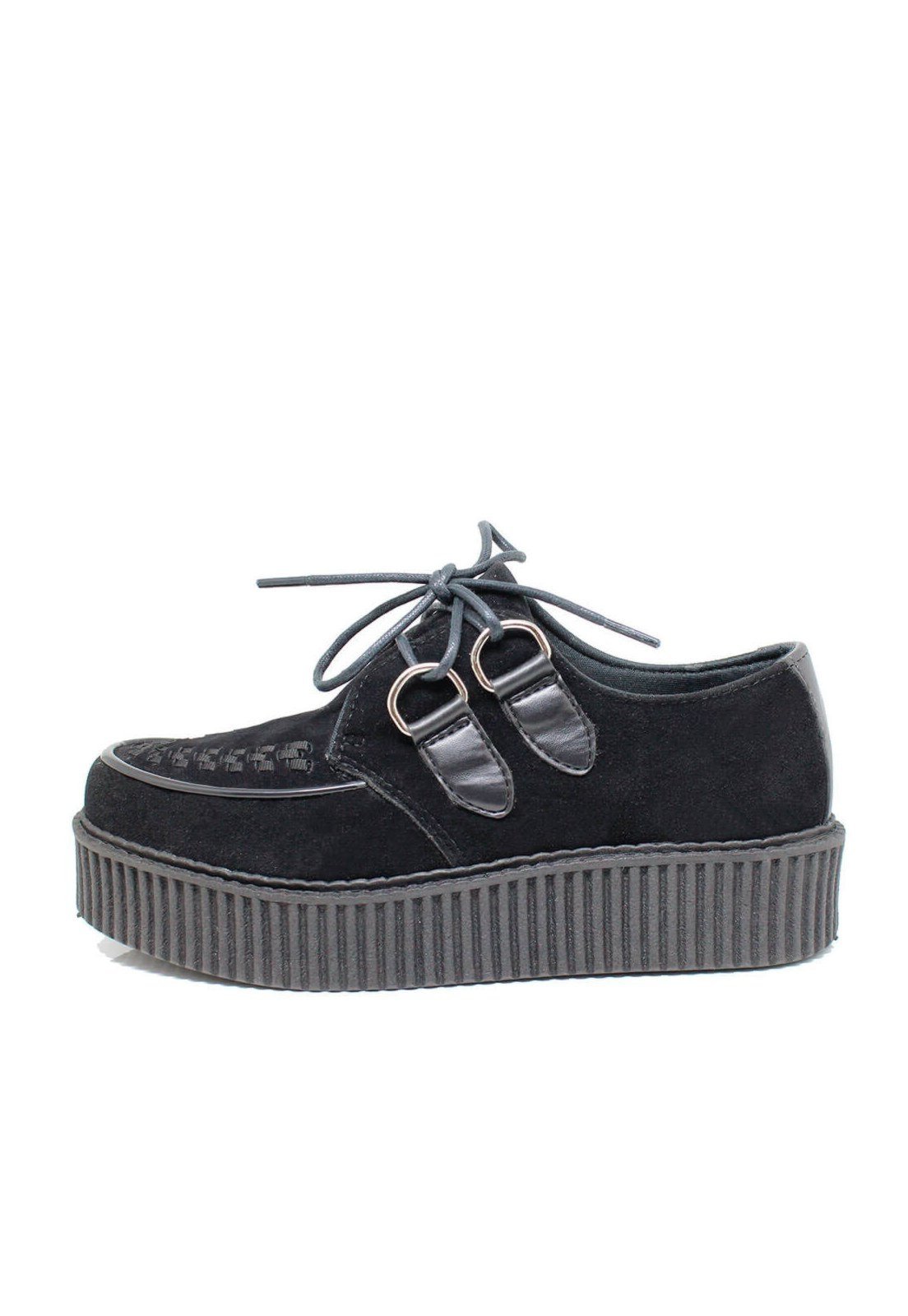Vista 3 Creeper Camurça ESTILO VEGGIE SHOES preto ESTILO VEGGIE SHOES preto