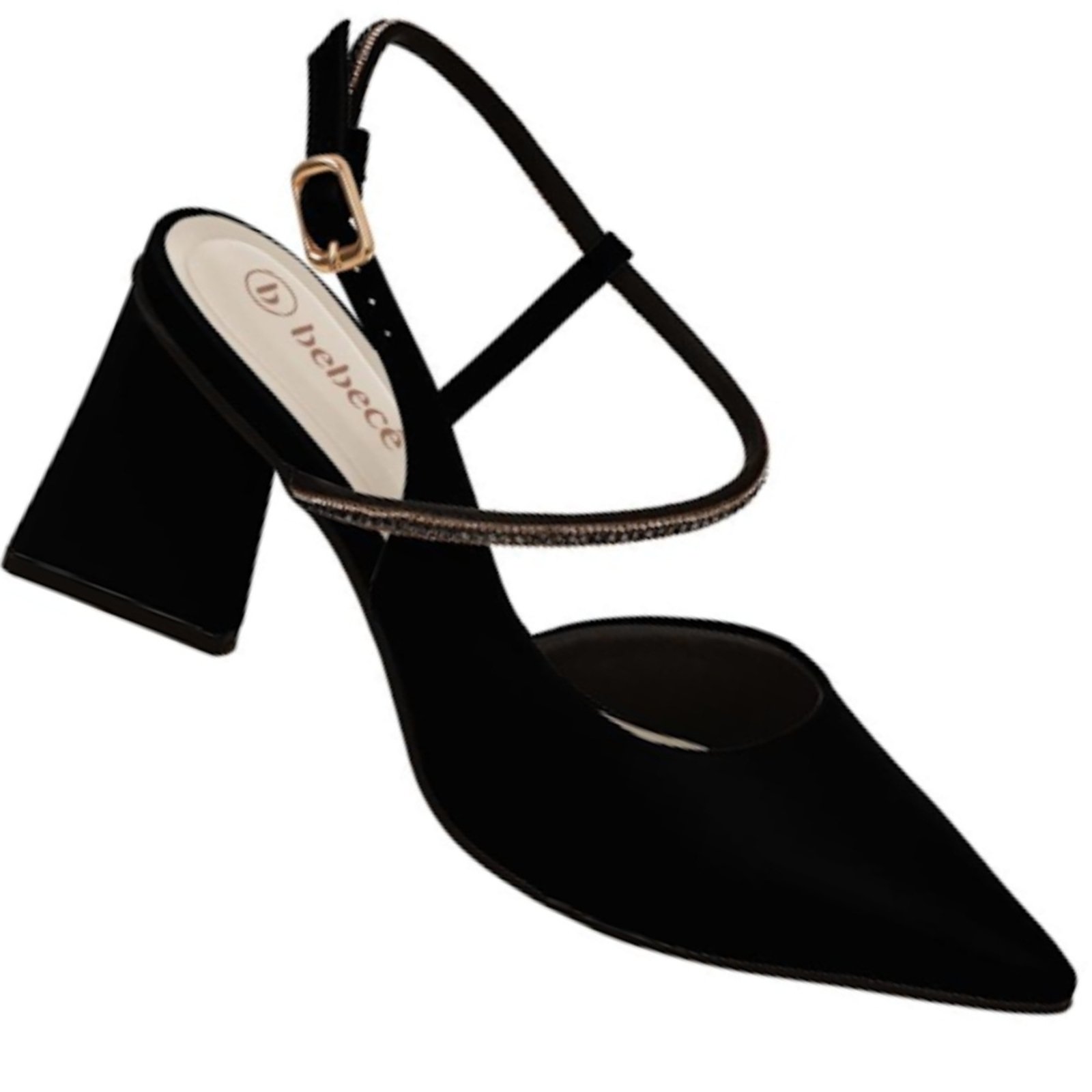Vista 2 Sapato ce T7024-327 Feminino BR SPORTS preto BR SPORTS preto