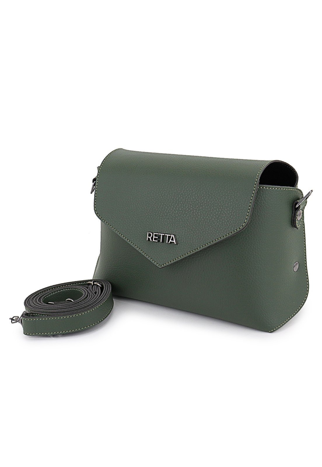 Bolsa Feminina Carteiro com Alça Transversal Espaçosa Retta Oficial