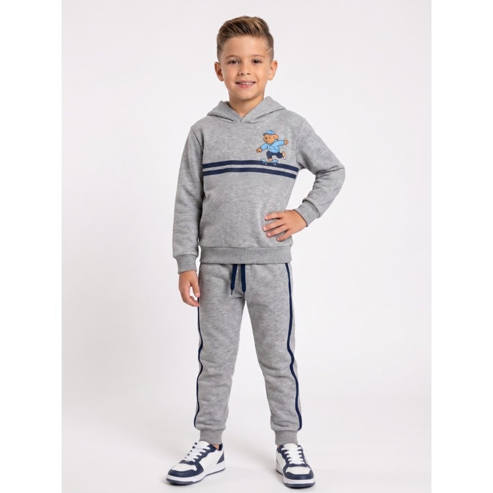 Infantil - Conjunto Menino Inverno Teddy Bear