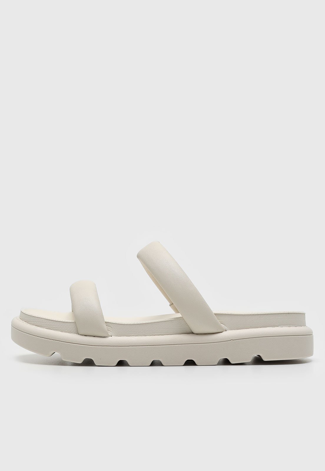 Rasteira Papete Vizzano Flatform Off-White