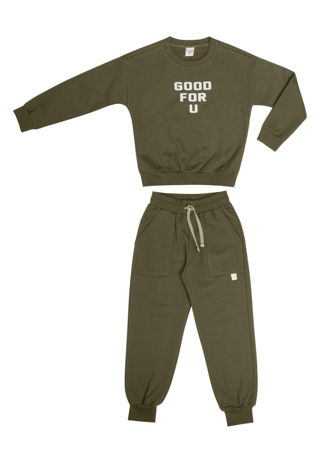 Infantil - Conjunto Menina Verde Have Fun 10 Verde