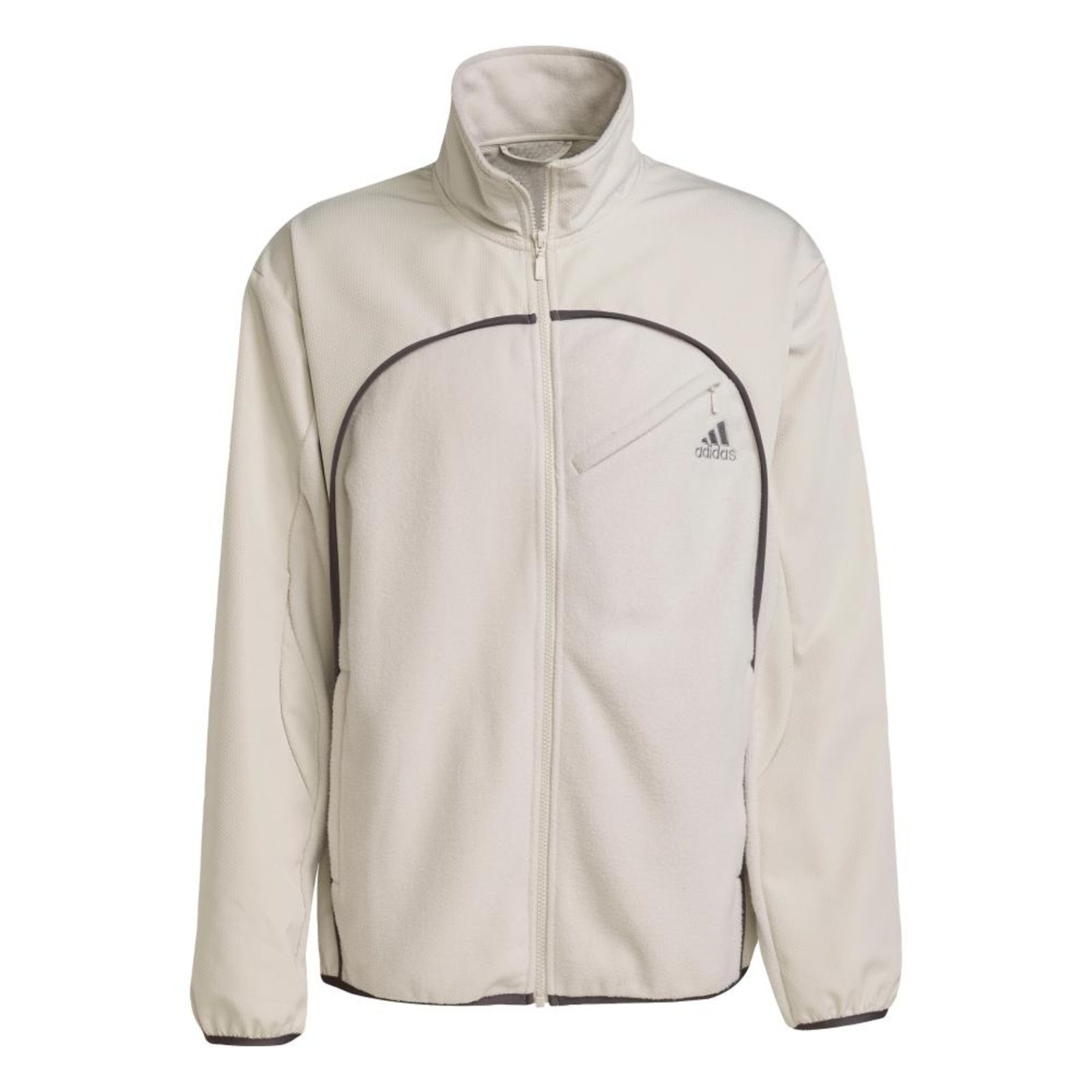 Jaqueta Polarfleece Track adidas Originals Bege
