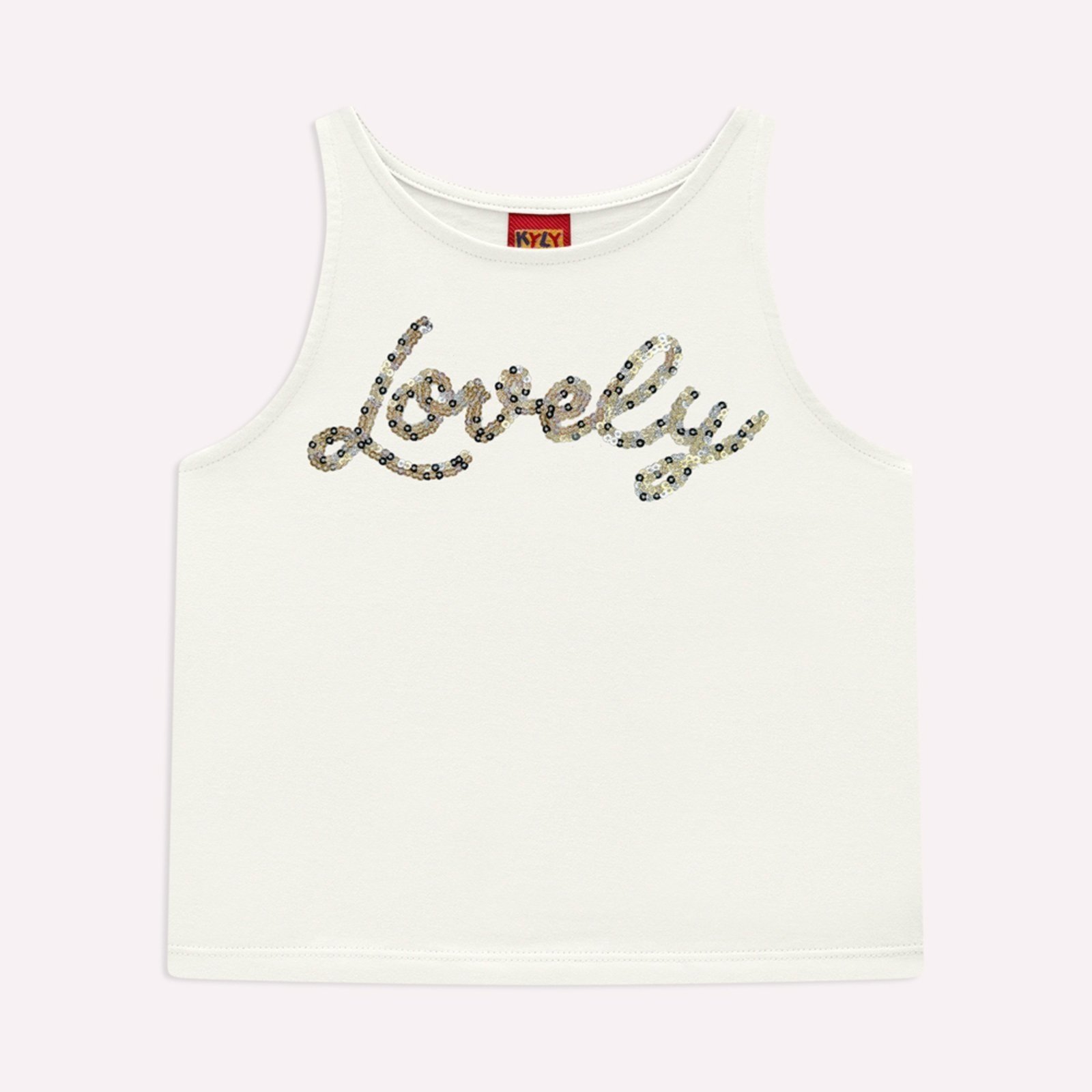 Vista 3 Infantil - Conjunto Menina Bordado Kyly branco Kyly branco