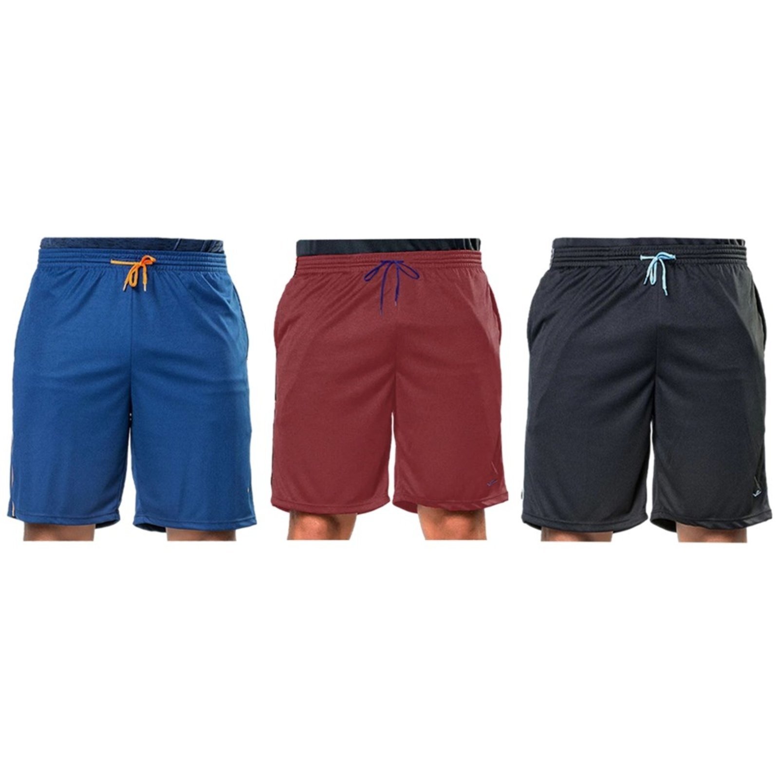 Kit 3 Bermudas Elite Comfort Masculina