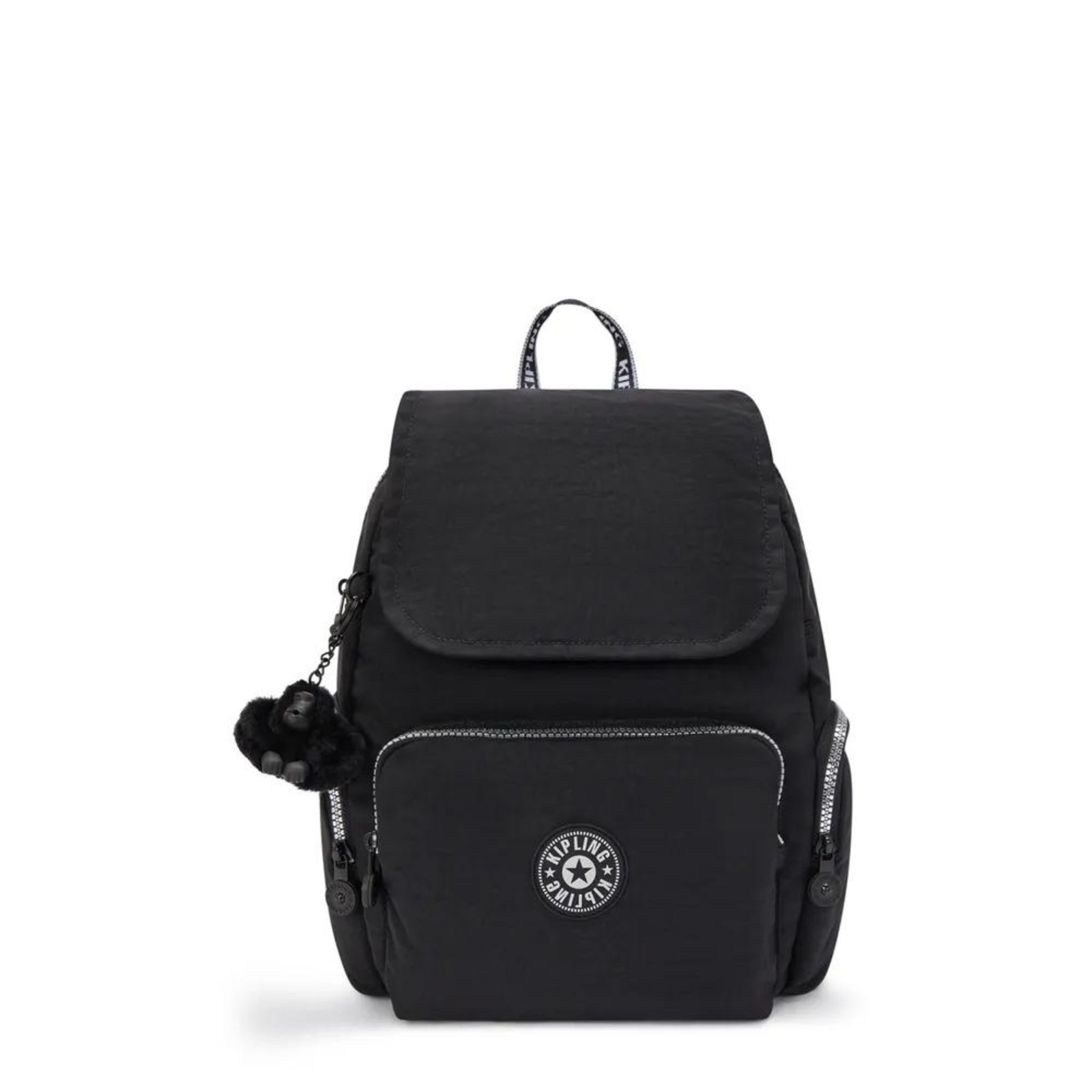 Mochila Kipling City Zip S Glorious Silver