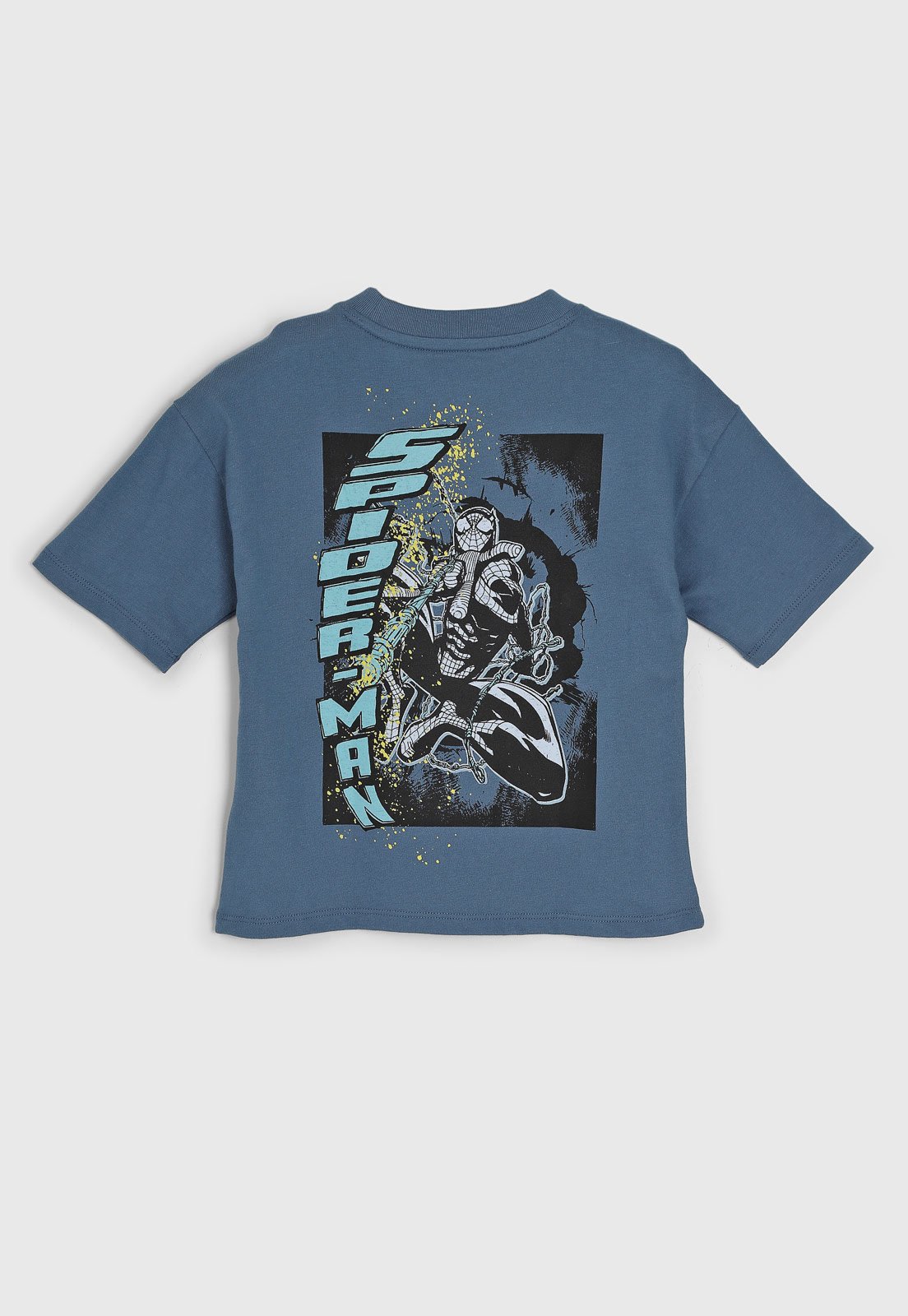 Vista 3 Infantil - Camiseta GAP Homem-Aranha azul GAP azul