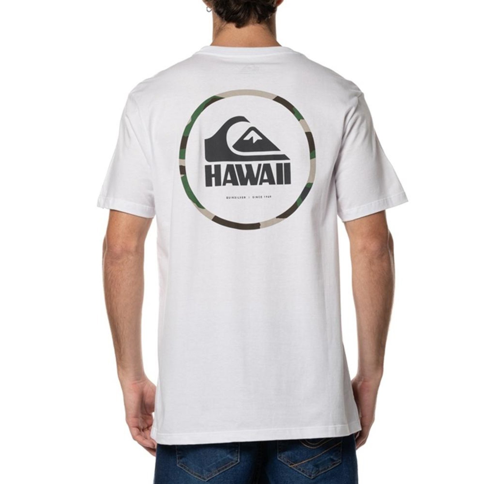 Camiseta Quiksilver HI Multiples WT24 Masculina Branco