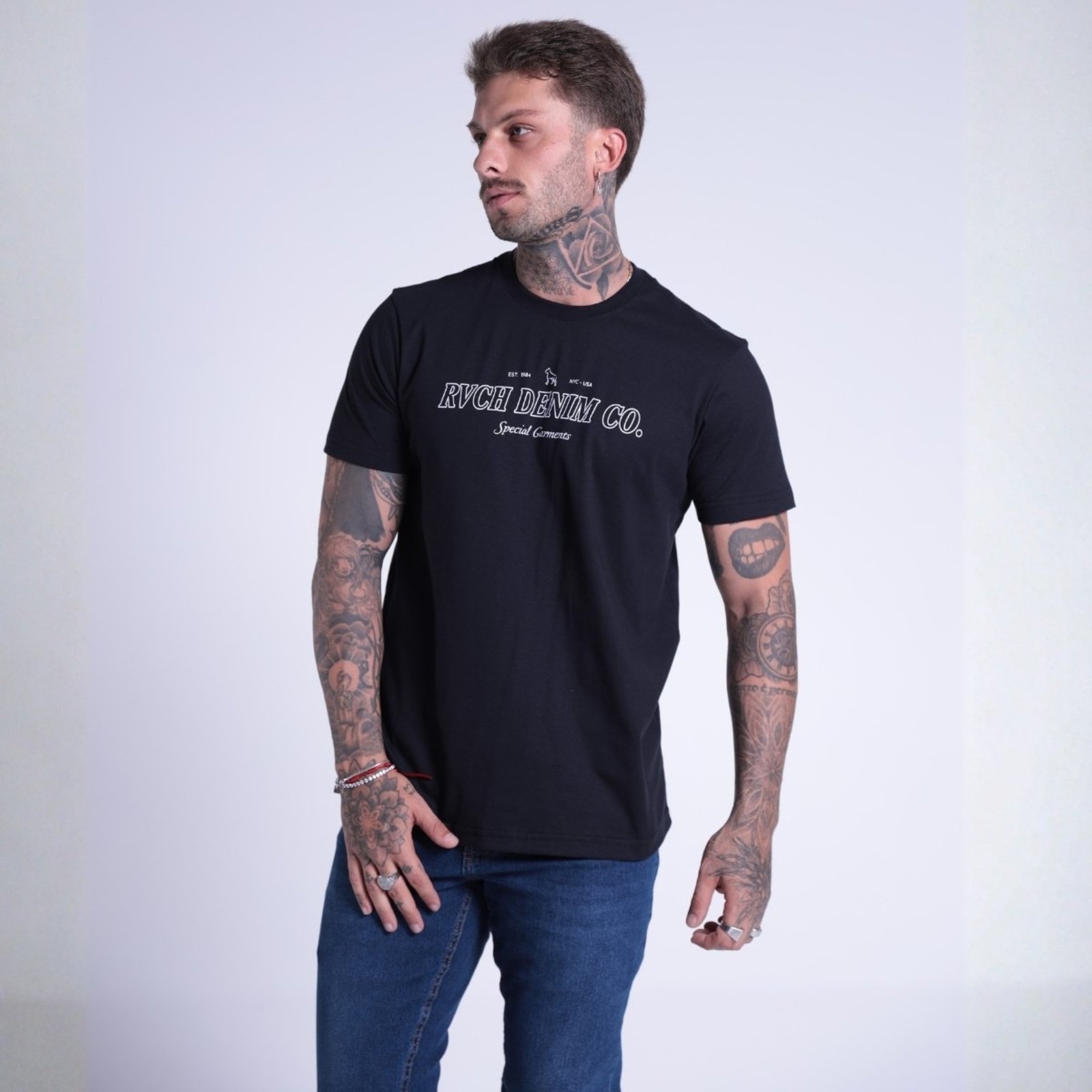 Camiseta Estampada Masculino Revanche Montenegro